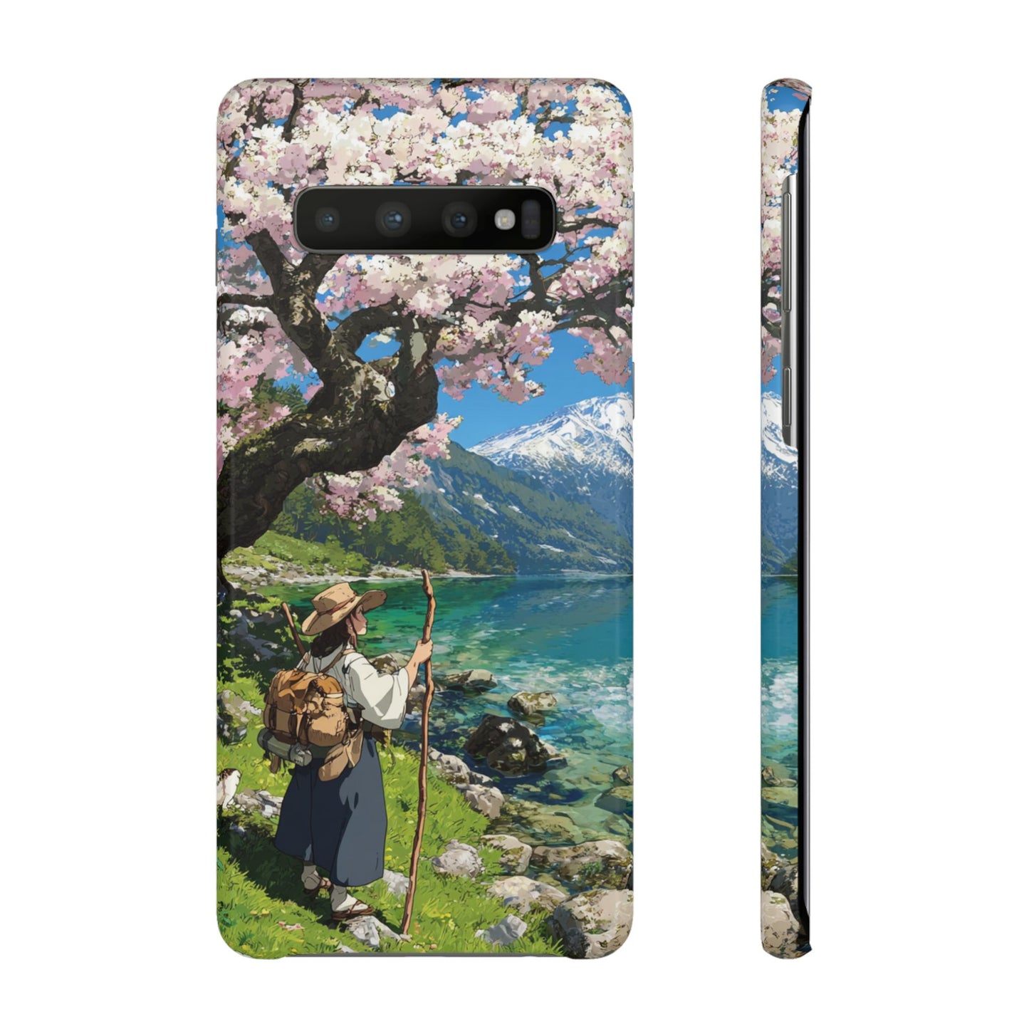 Nature-Inspired Snap Cases for Phone Protection, Floral Phone Covers, Cherry Blossom Aesthetic, Gifts for Nature Lovers, Spring Accessories