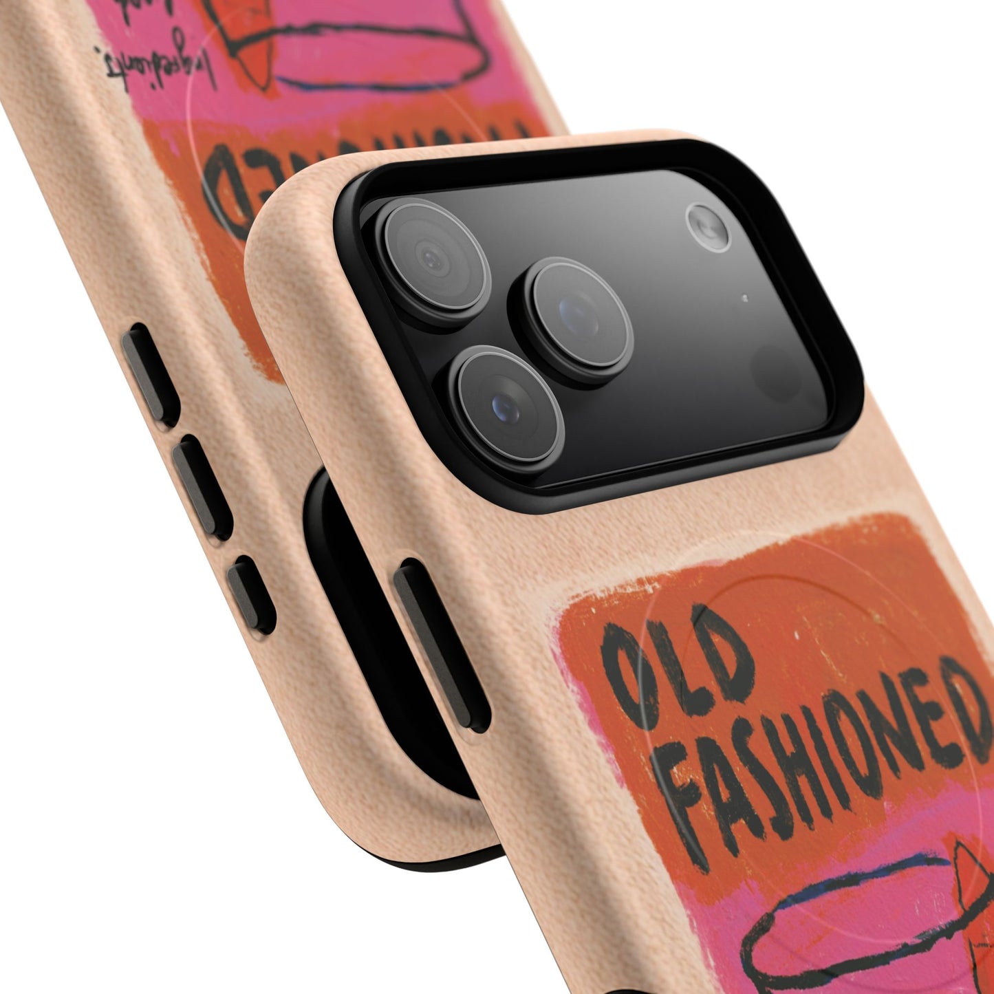 Old Fashioned Phone Case — Retro Cocktail iPhone Magnetic Case