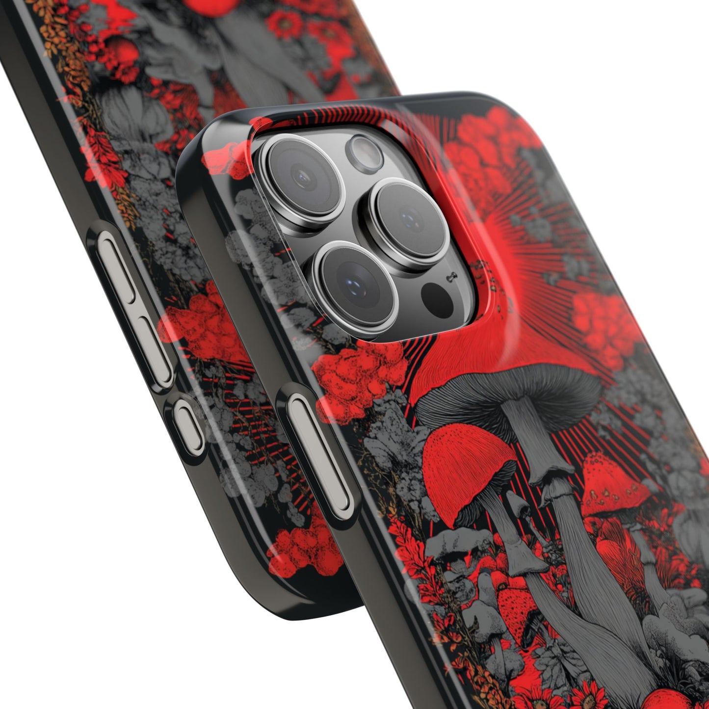 Fantasy Mushroom Snap Case Custom Phone Cover for iPhone and Samsung Mate and Glossy Avvialable