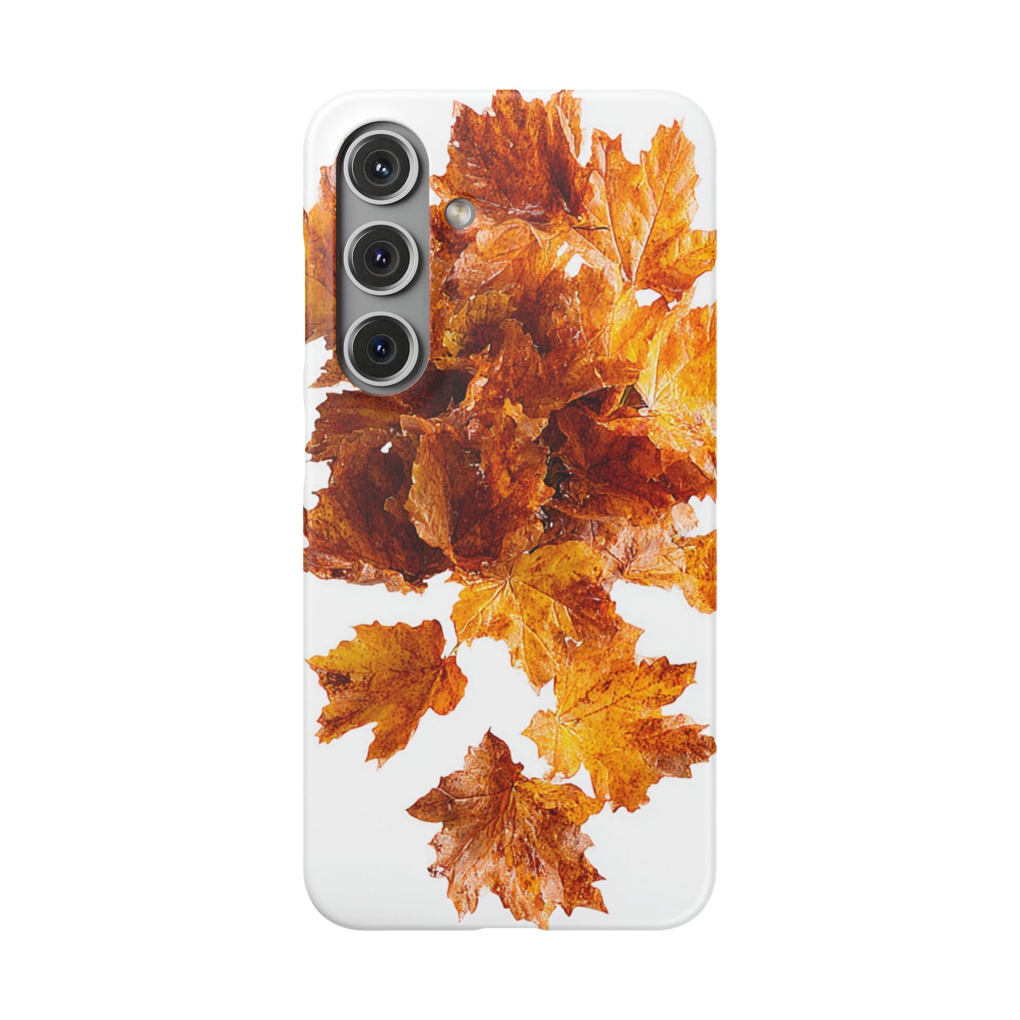 Autumn Leaf Phone Case | Fall Snap Cases, Phone Accessories, Nature Lover Gift, Seasonal Decor, Cozy Fall Vibes