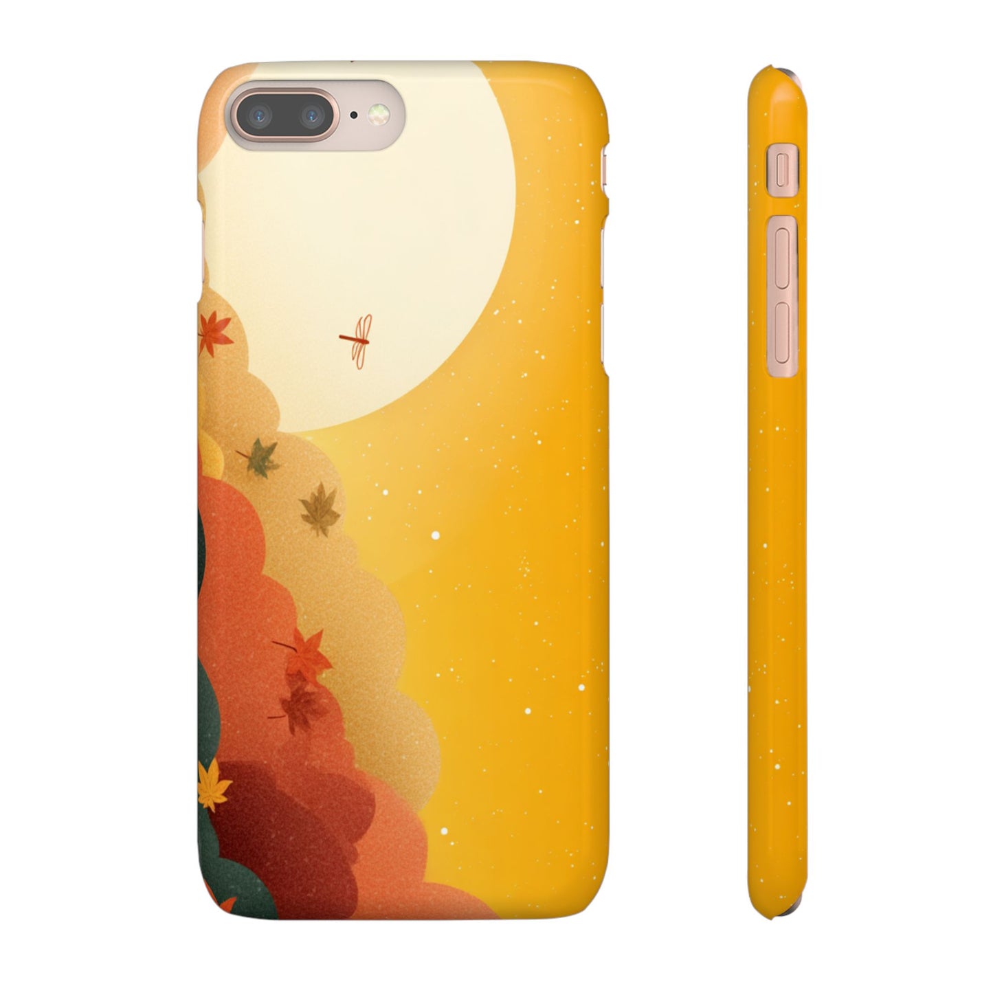 Autumn Sunset Snap Case, Fall Phone Cover, Nature-Themed Accessory, Gift for Her, Seasonal Aesthetic
