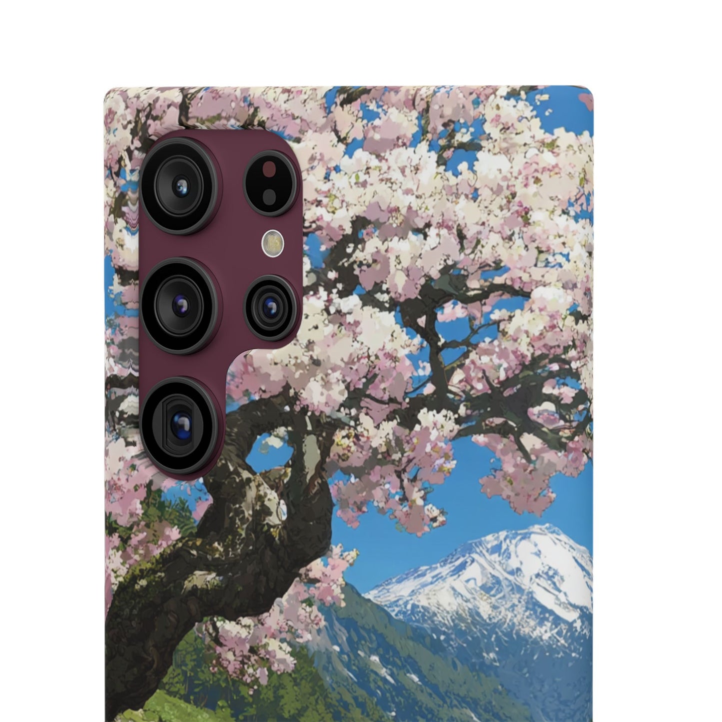 Nature-Inspired Snap Cases for Phone Protection, Floral Phone Covers, Cherry Blossom Aesthetic, Gifts for Nature Lovers, Spring Accessories