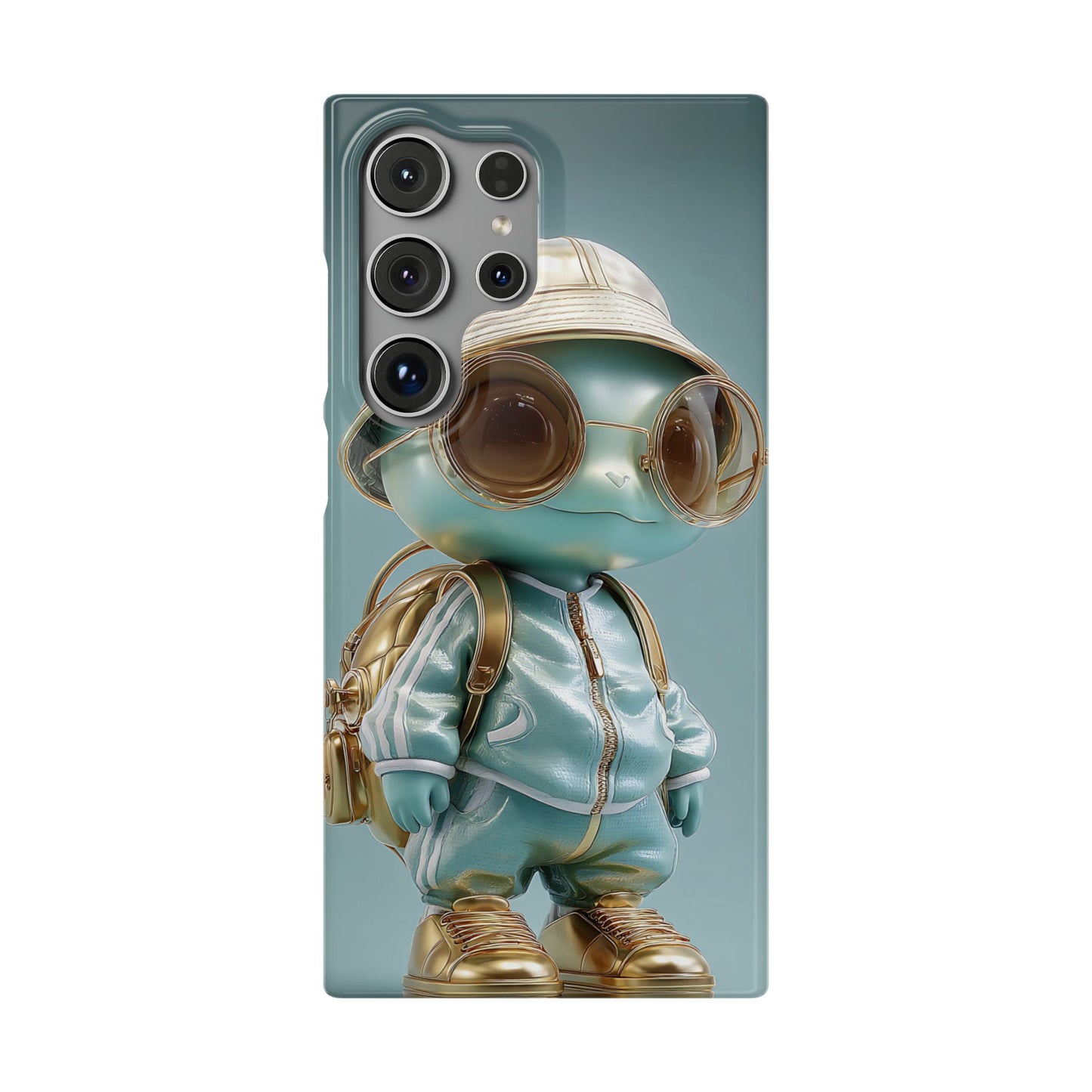 Trendy Character Snap Case for Phone, Cute Phone Cover, Gift for Kids, Cartoon Style Gadget Accessory, Fun Phone Protection