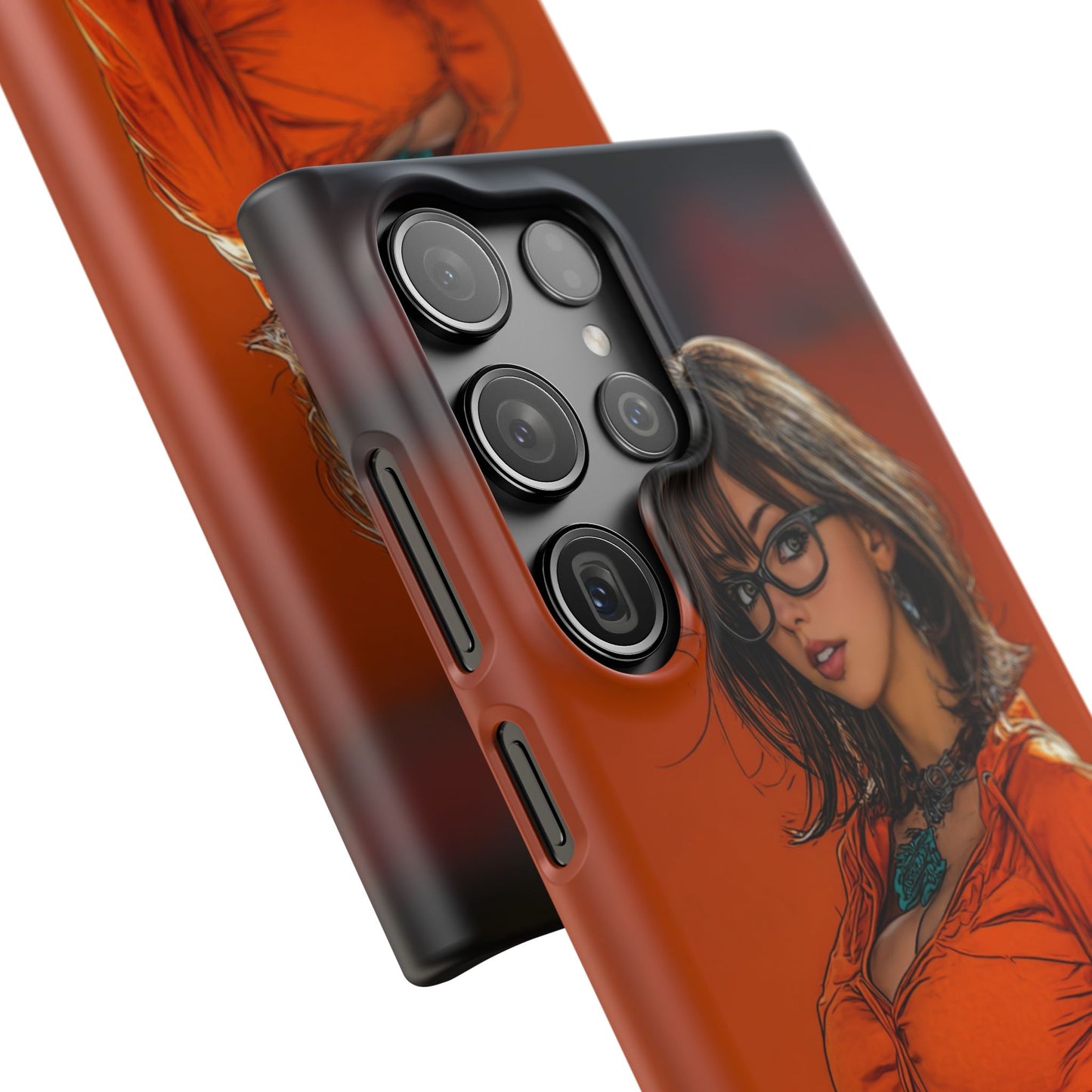 Velma Dinkley Cleveland Browns Fan Snap Cases, Phone Cover, Cartoon Style Art, Custom Case, Protective Shell