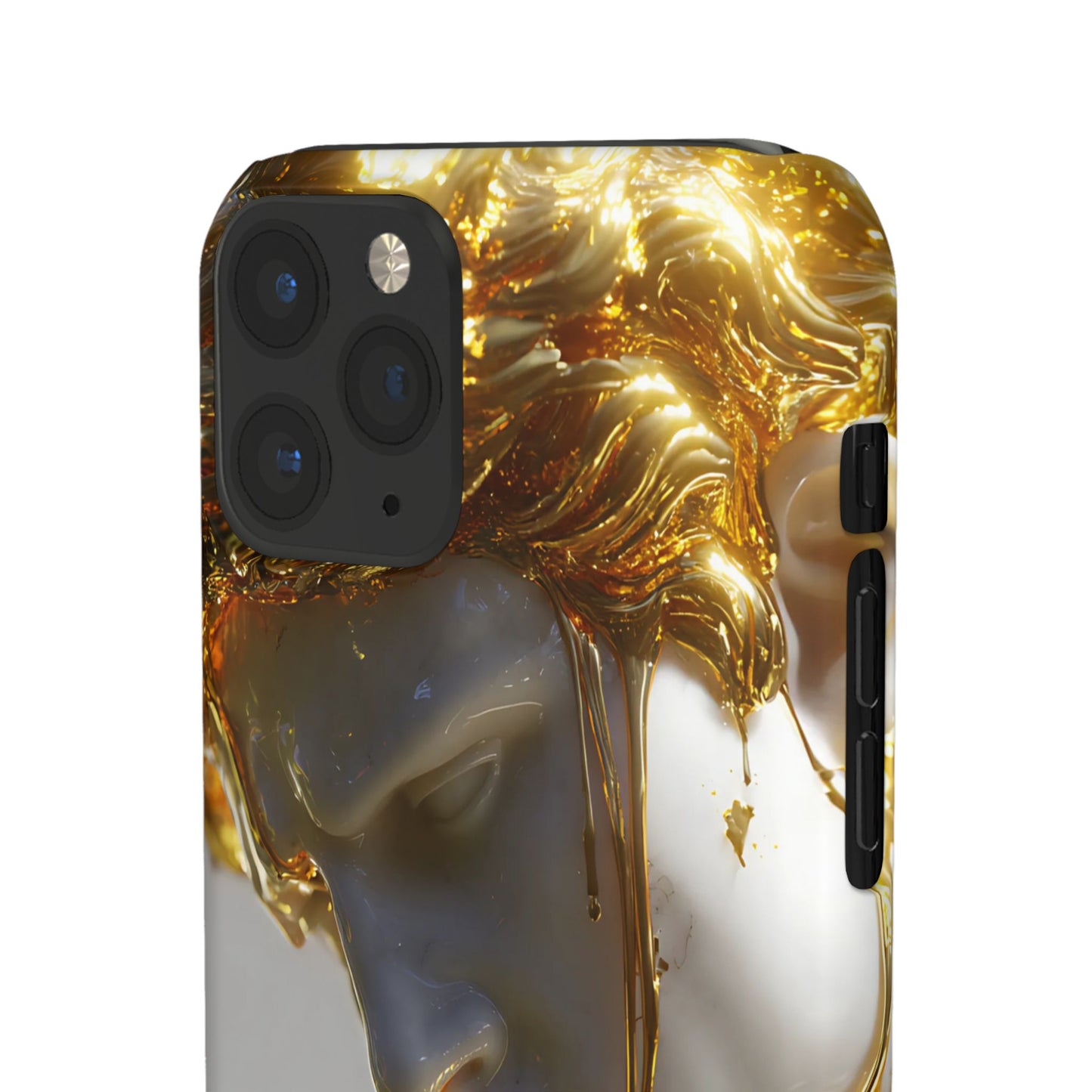 Gold Goddess Art Snap Case, Artistic Phone Cover, Unique Phone Accessory, Gift for Art Lovers, Stylish Protection
