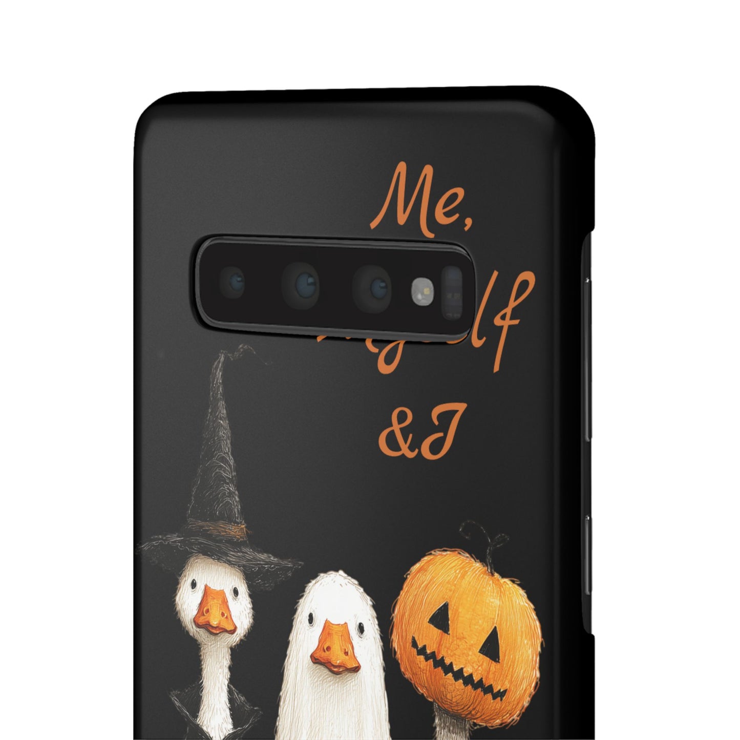 Halloween Goose Snap Case, Funny Goose Phone Case, Fall Accessories, Cute Halloween Gift, Me Myself & I Design