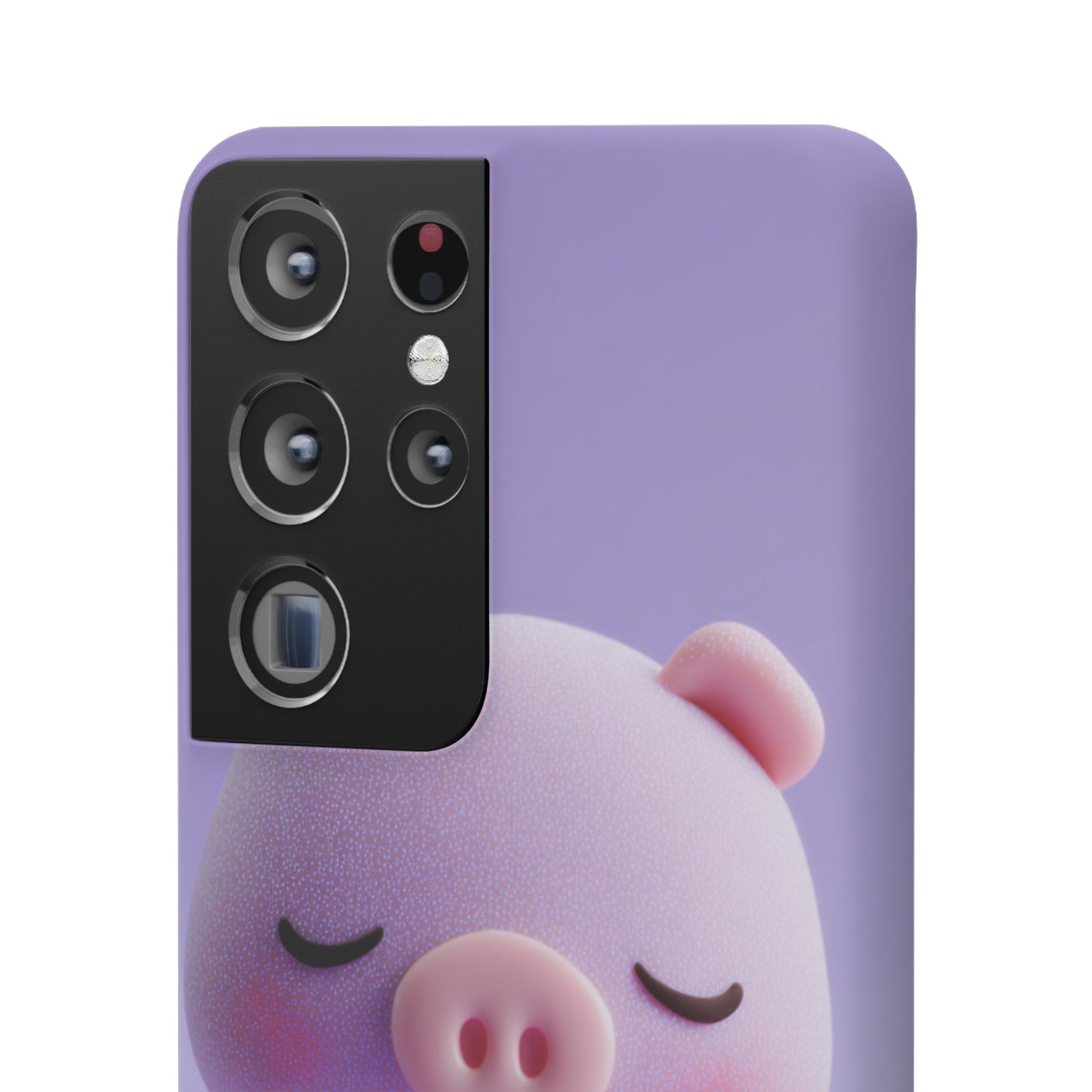 Cute Pig Snap Case for iPhone, Animal Lovers Phone Cover, Kawaii Aesthetic Accessory, Birthday Gift, Unique Phone Protection