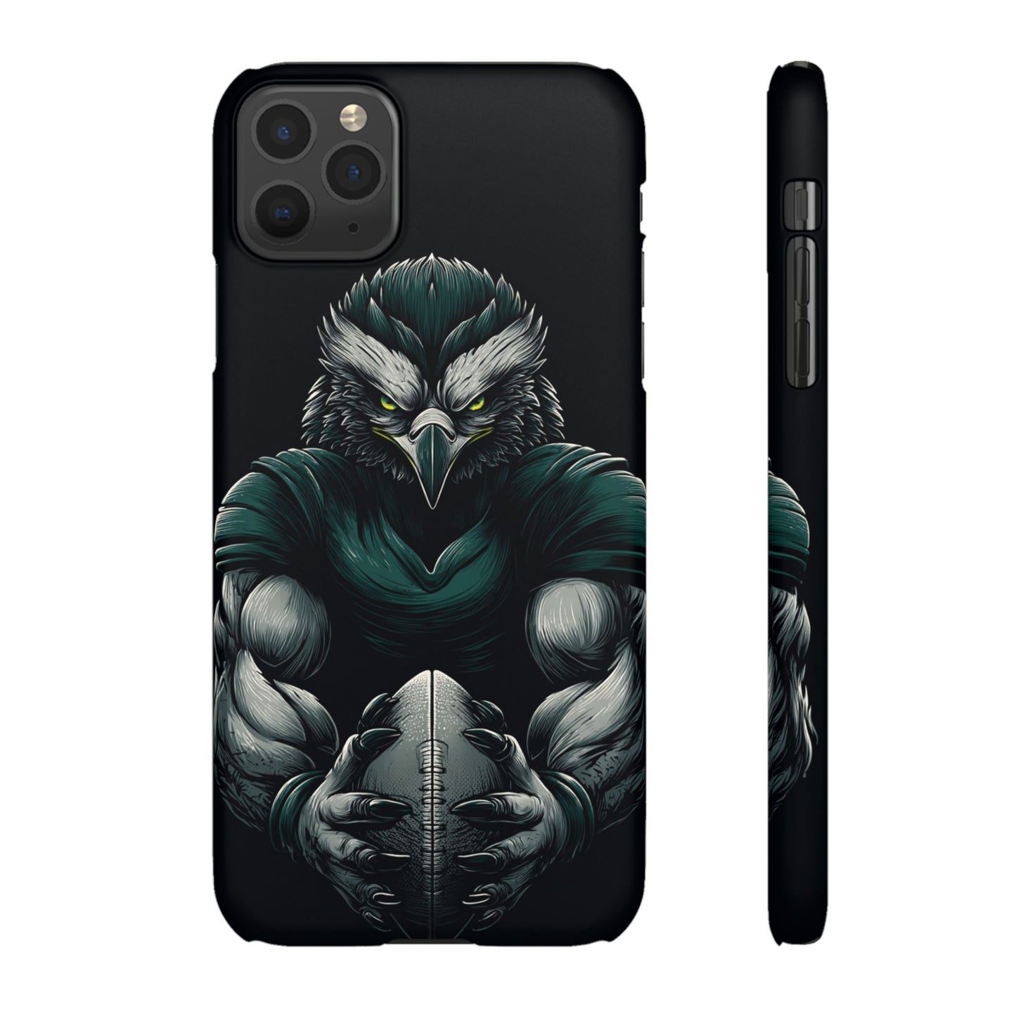 Philadelphia Eagles Art Snap Case, NFL Phone Cover, Sports Fan Gift, Football Team Accessories, Protective Cell Phone Shell