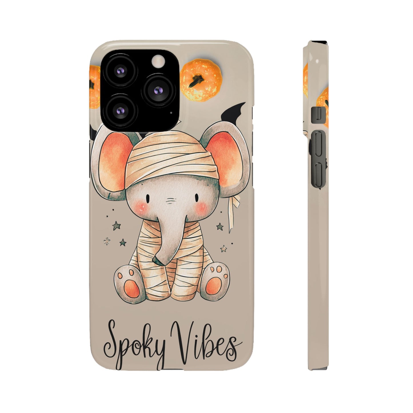 Halloween Vibe Elephant Snap Case for iPhone and Samsung