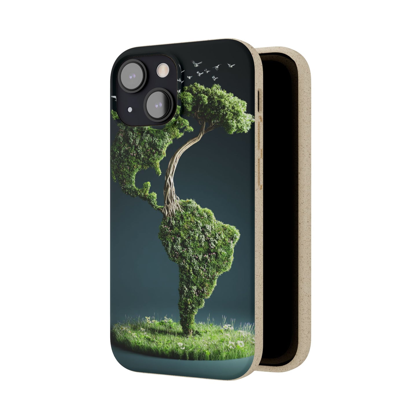 Eco-Friendly Phone Case | Biodegradable Cases for Nature Lovers, Sustainable Gift, Earth Day, Green Living, Eco-Conscious