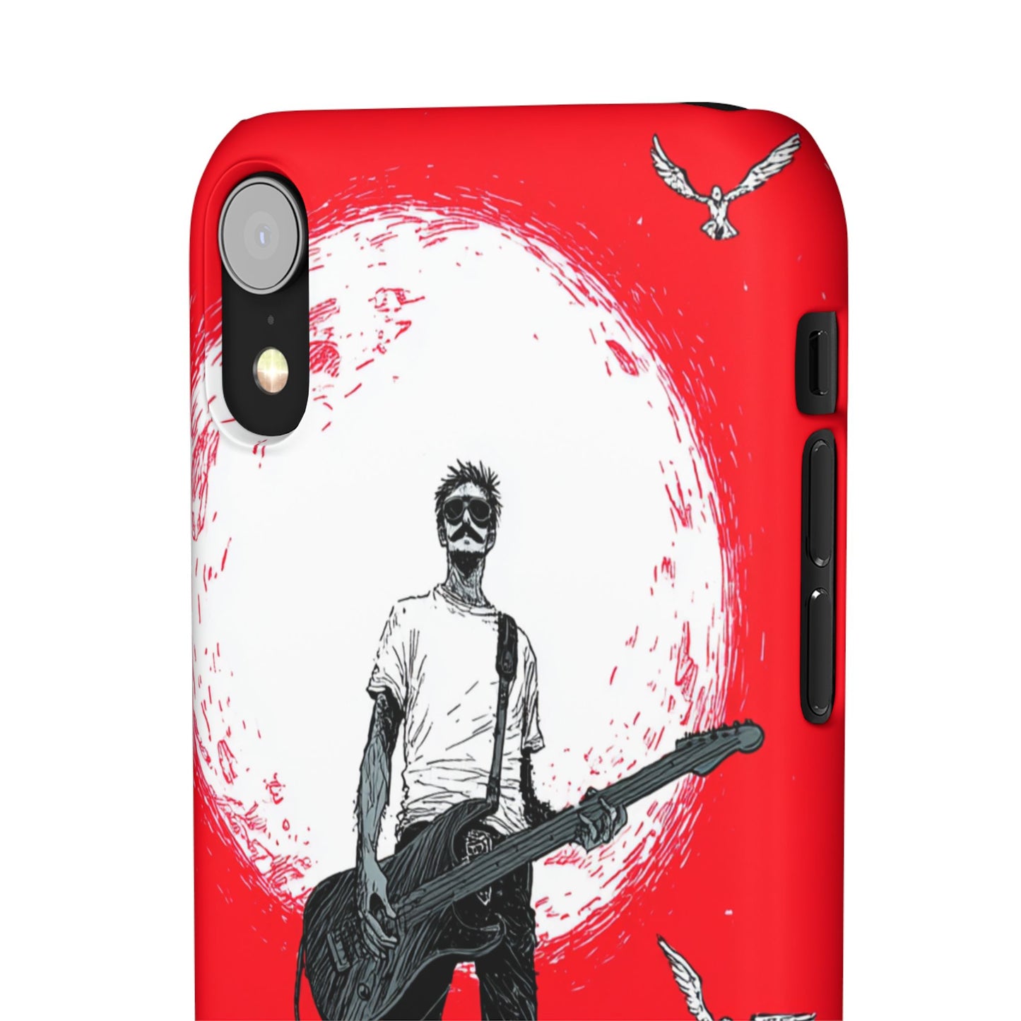 Rock & Roll Snap Cases - Music Lover's Phone Protection, Edgy Art, Gift for Guitarists, Cool Accessory for Teens
