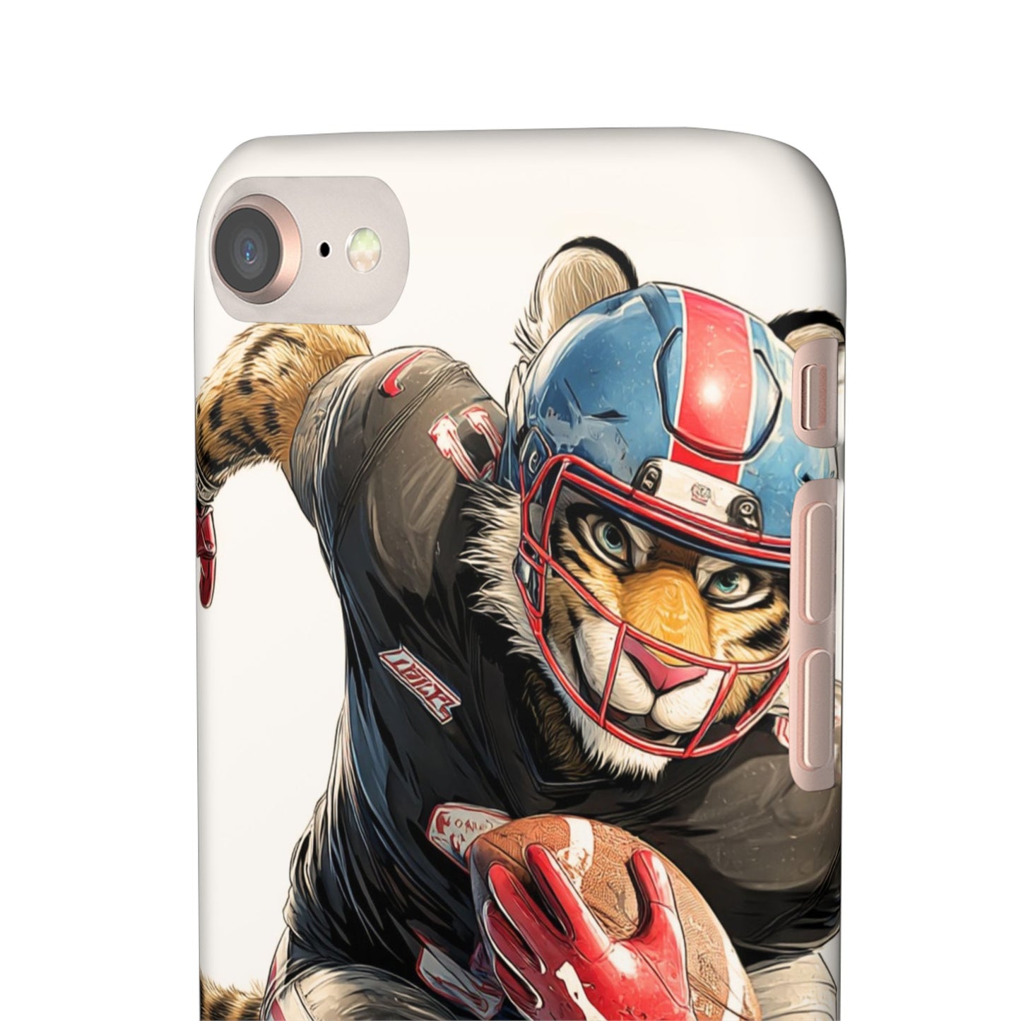 Sporty Animal Snap Cases for Phone, Unique Art, Gift for Sports Lovers, Fun Design for Gamers, iPhone Accessories