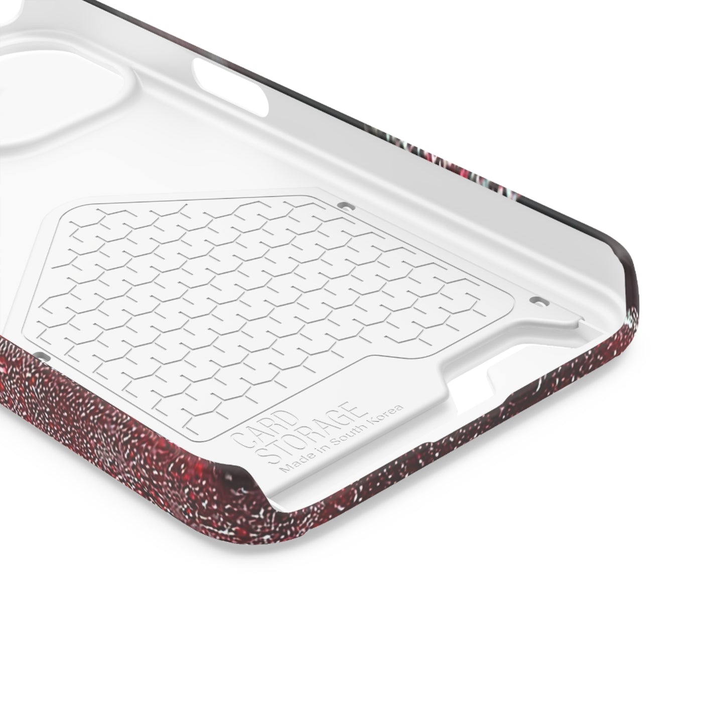 Pomegranate Phone Case with Card Holder, Durable Cover for Vegan Lovers, Fun Gift for Fruit Enthusiasts, Cute Accessory for Everyday Use