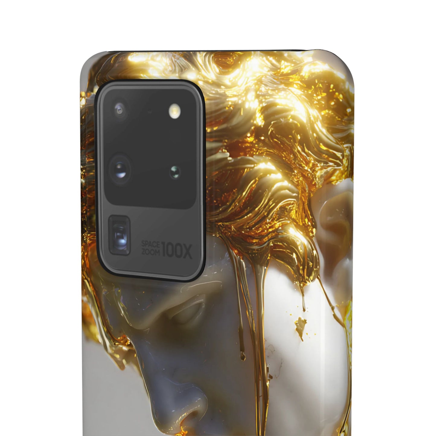 Gold Goddess Art Snap Case, Artistic Phone Cover, Unique Phone Accessory, Gift for Art Lovers, Stylish Protection