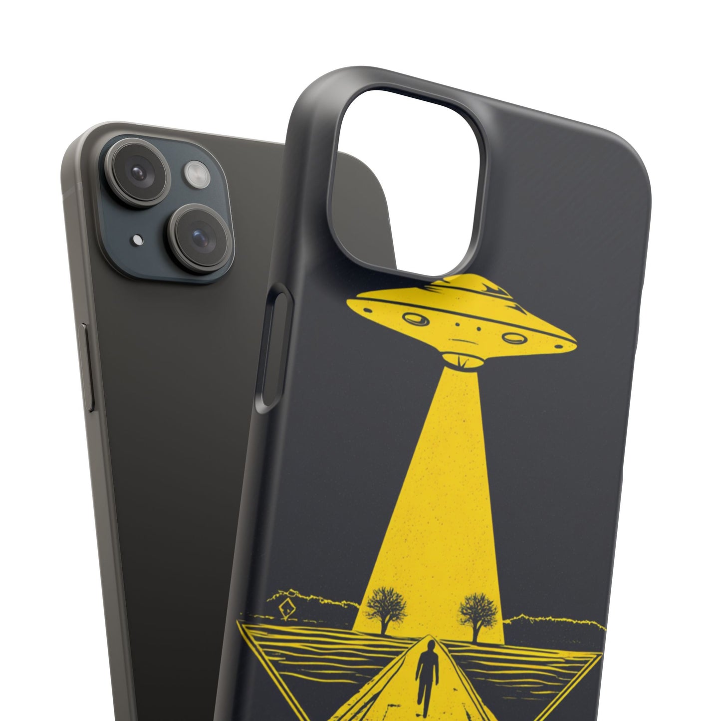 UFO Phone Case - Cosmic Alien Design, Cell Phone Cover, Sci-Fi Accessory, Gift for Space Lovers, Unique Tech Gear