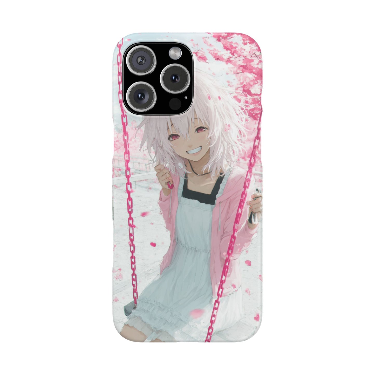 Anime Character Snap Cases for Phone, Cute Aesthetic Phone Cover, Gifts for Otaku, Floral Design, Unique Phone Cases