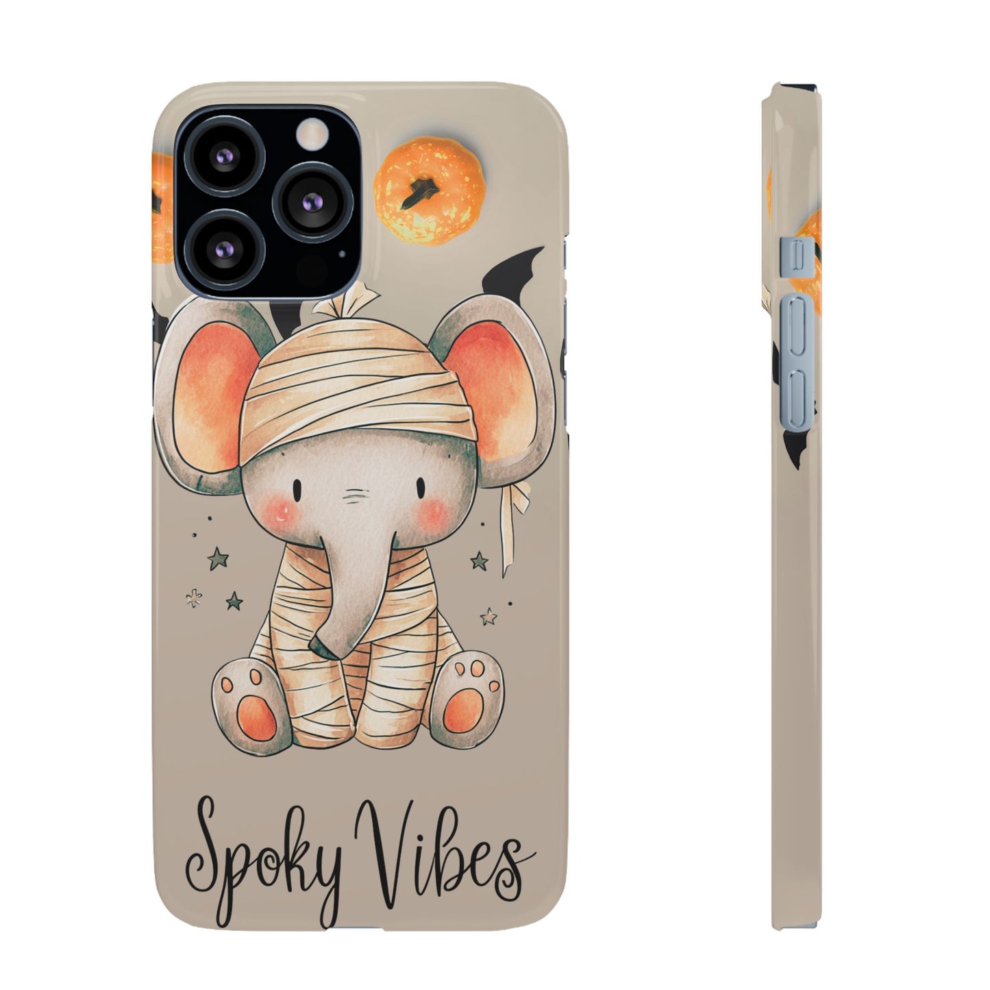 Halloween Vibe Elephant Snap Case for iPhone and Samsung
