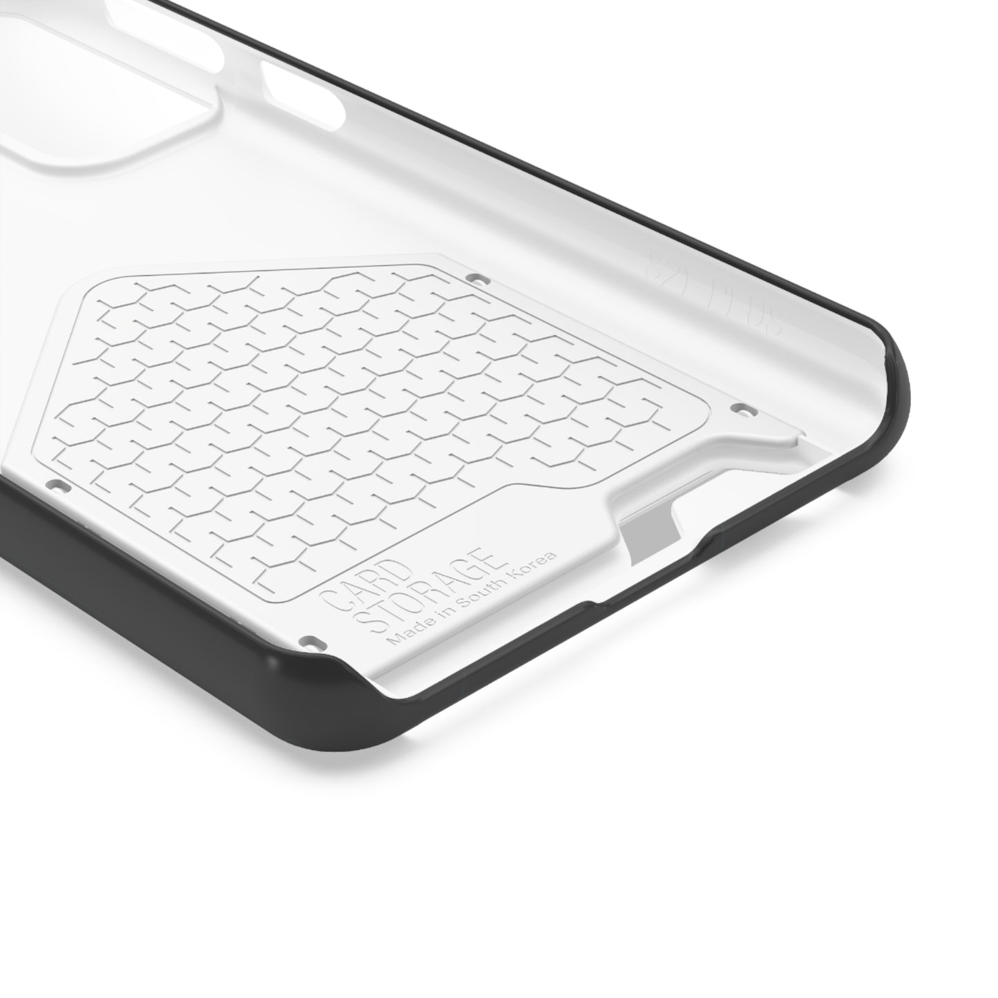 Techy Phone Case with Card Holder, Trendy Gadget Accessory, Cool Gift for Tech Lovers, Phone Protection, Modern Design for Everyday Use