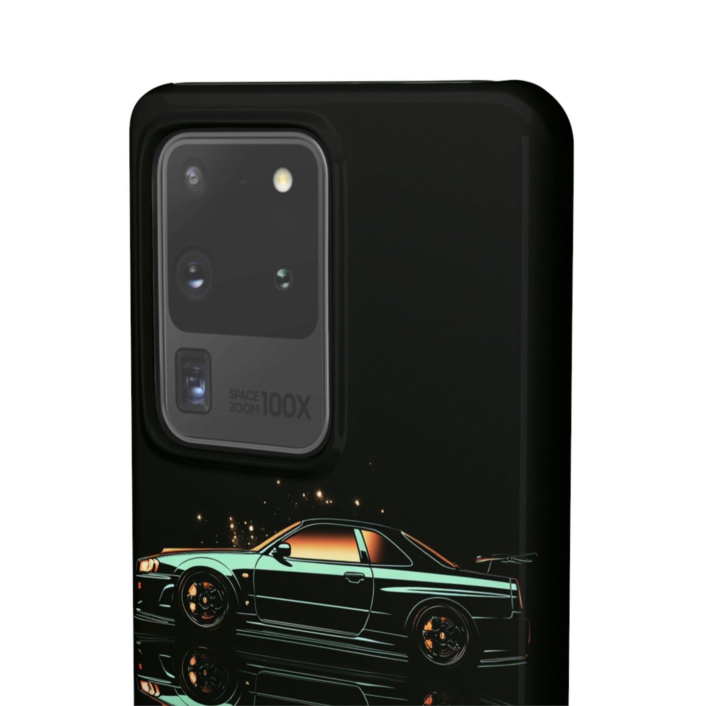 Green Skyleine R34 GTR Art Snap Case and Protective Phone Cover For iPhone and Samsung