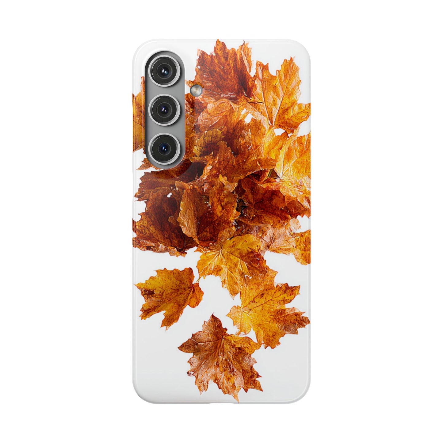 Autumn Leaf Phone Case | Fall Snap Cases, Phone Accessories, Nature Lover Gift, Seasonal Decor, Cozy Fall Vibes
