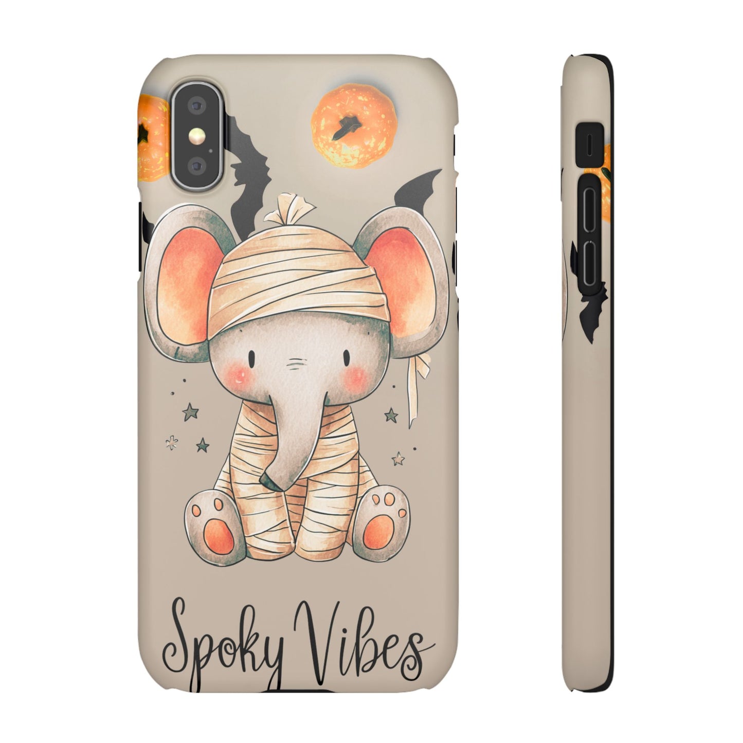 Halloween Vibe Elephant Snap Case for iPhone and Samsung