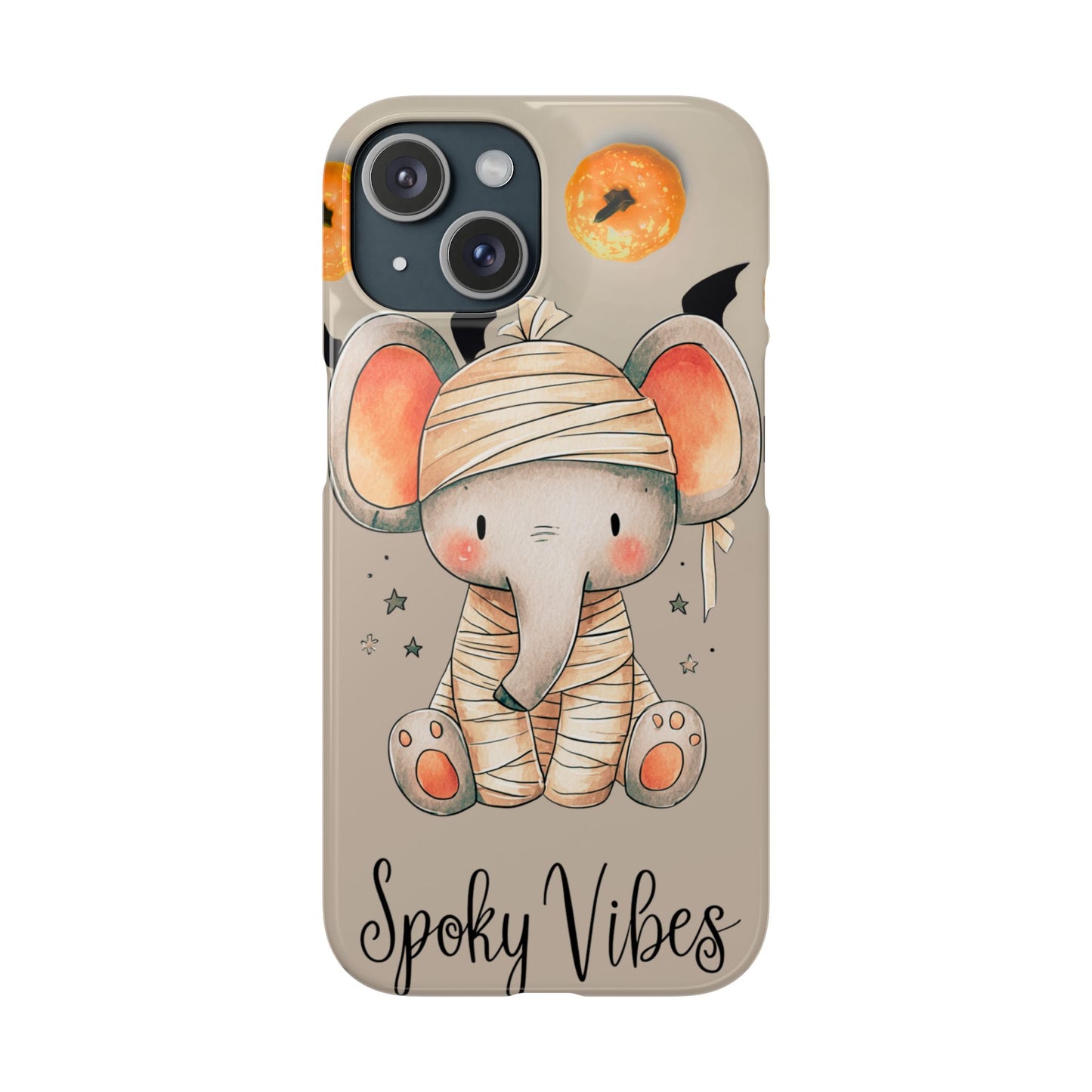 Halloween Vibe Elephant Snap Case for iPhone and Samsung