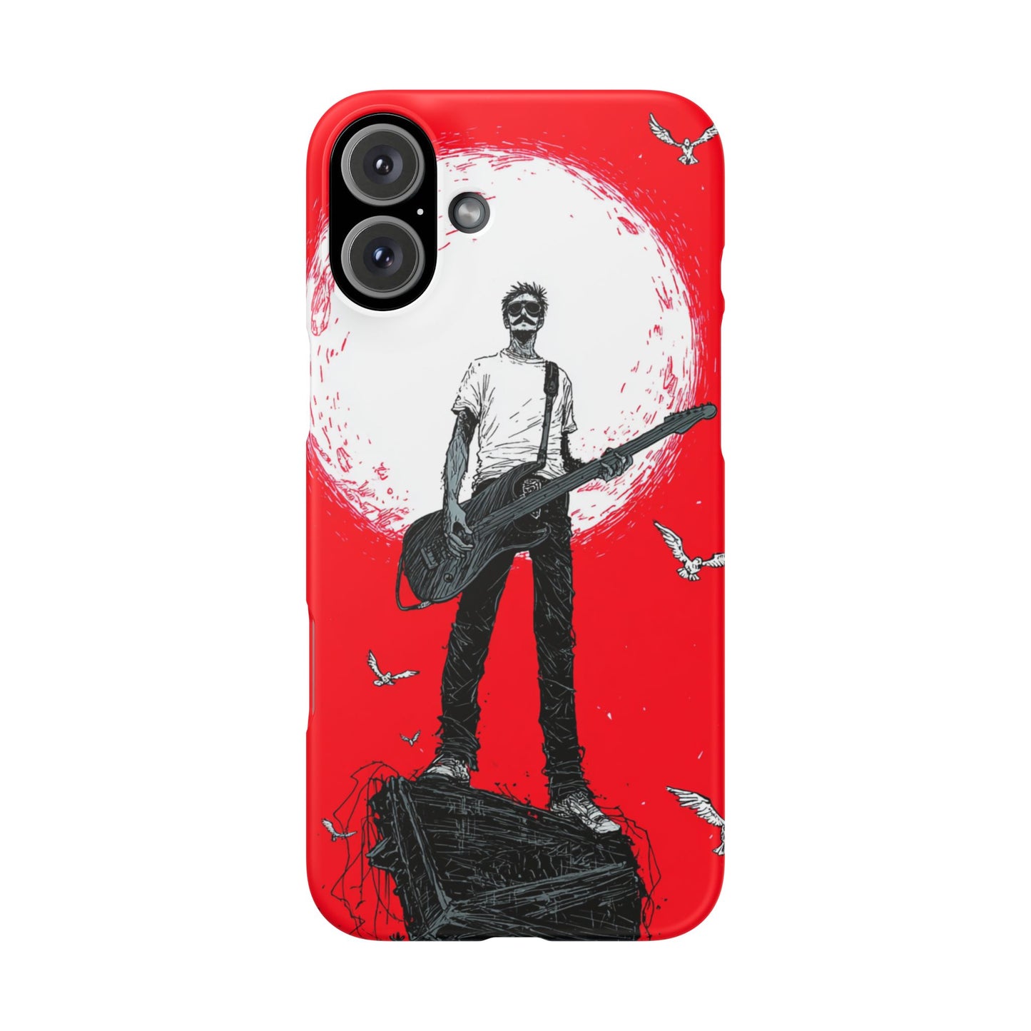 Rock & Roll Snap Cases - Music Lover's Phone Protection, Edgy Art, Gift for Guitarists, Cool Accessory for Teens
