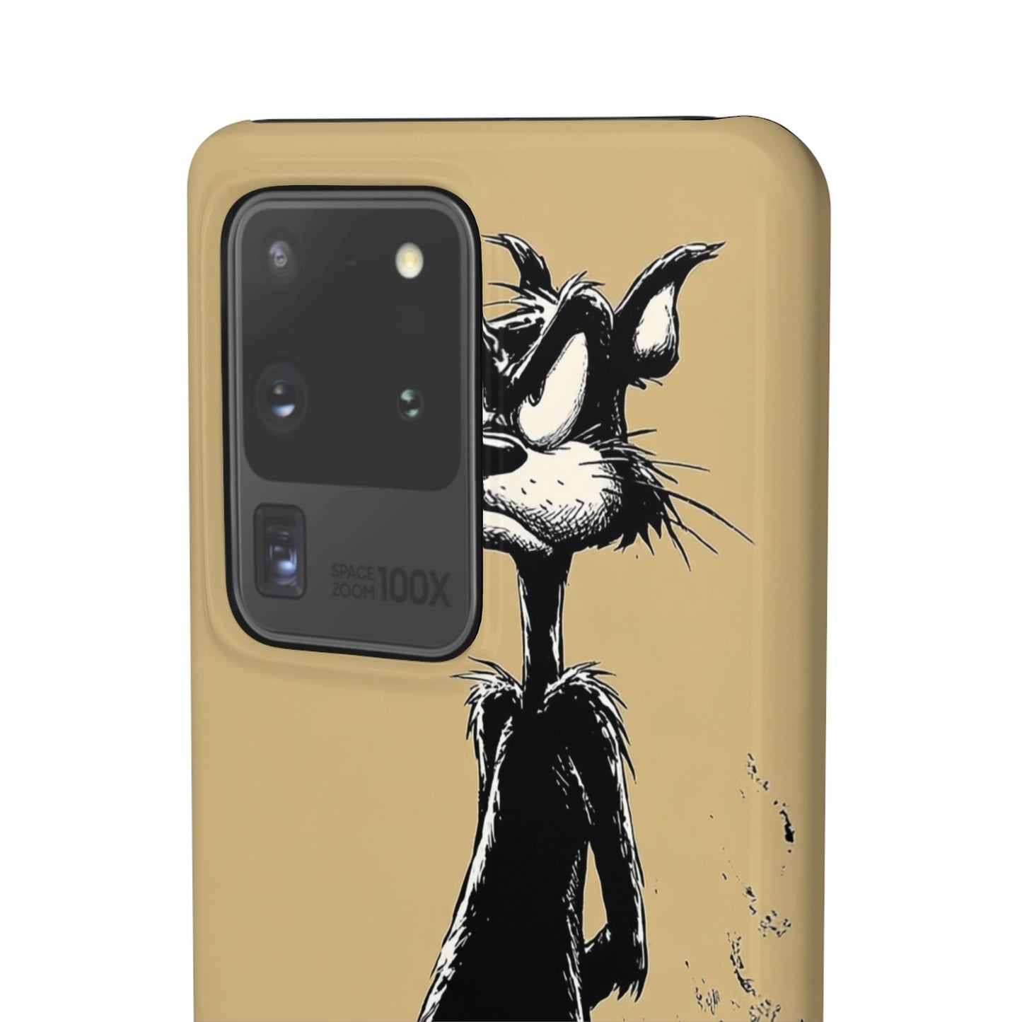 Whimsical Cartoon Snap Case, Fun Phone Cover, Unique Gift for Cat Lovers, Vibrant Art Case, Ideal for Birthdays