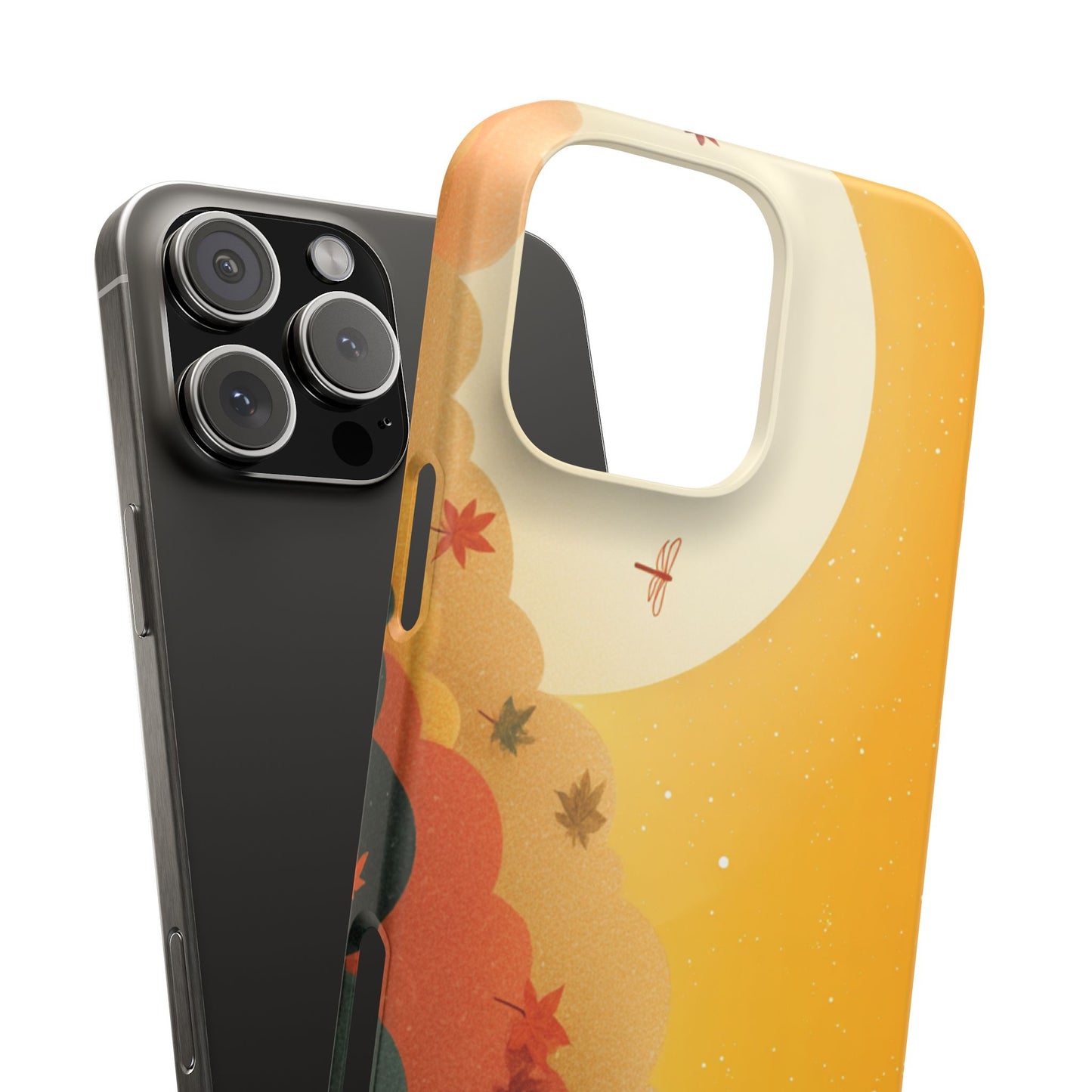 Autumn Sunset Snap Case, Fall Phone Cover, Nature-Themed Accessory, Gift for Her, Seasonal Aesthetic