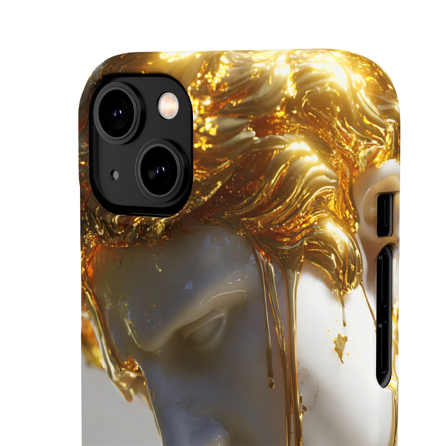 Gold Goddess Art Snap Case, Artistic Phone Cover, Unique Phone Accessory, Gift for Art Lovers, Stylish Protection
