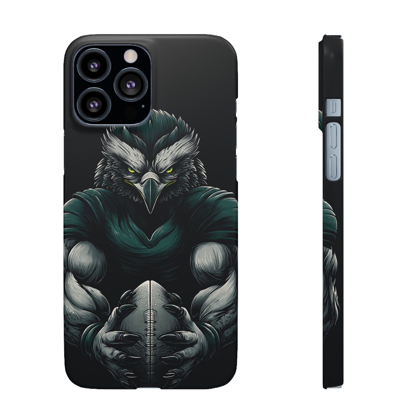 Philadelphia Eagles Art Snap Case, NFL Phone Cover, Sports Fan Gift, Football Team Accessories, Protective Cell Phone Shell