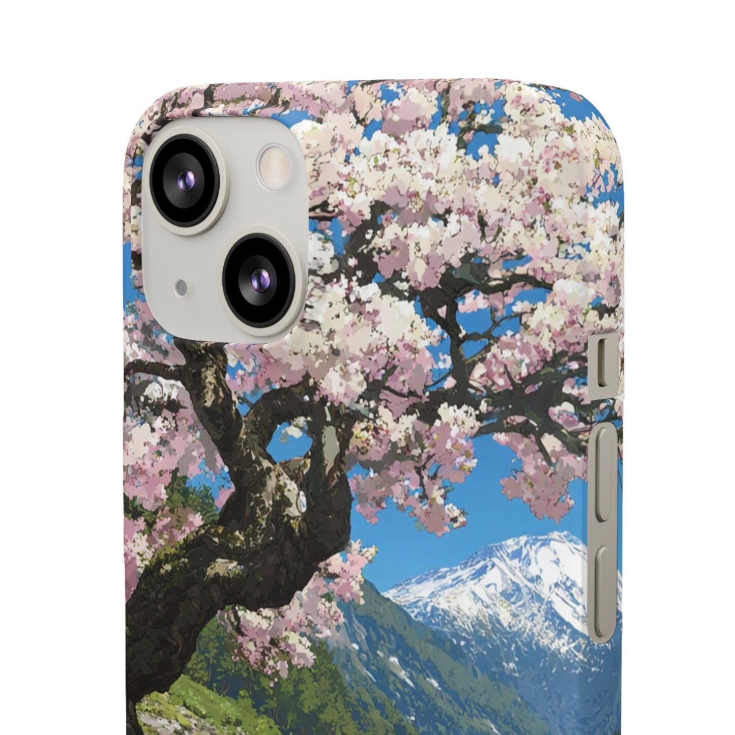 Nature-Inspired Snap Cases for Phone Protection, Floral Phone Covers, Cherry Blossom Aesthetic, Gifts for Nature Lovers, Spring Accessories