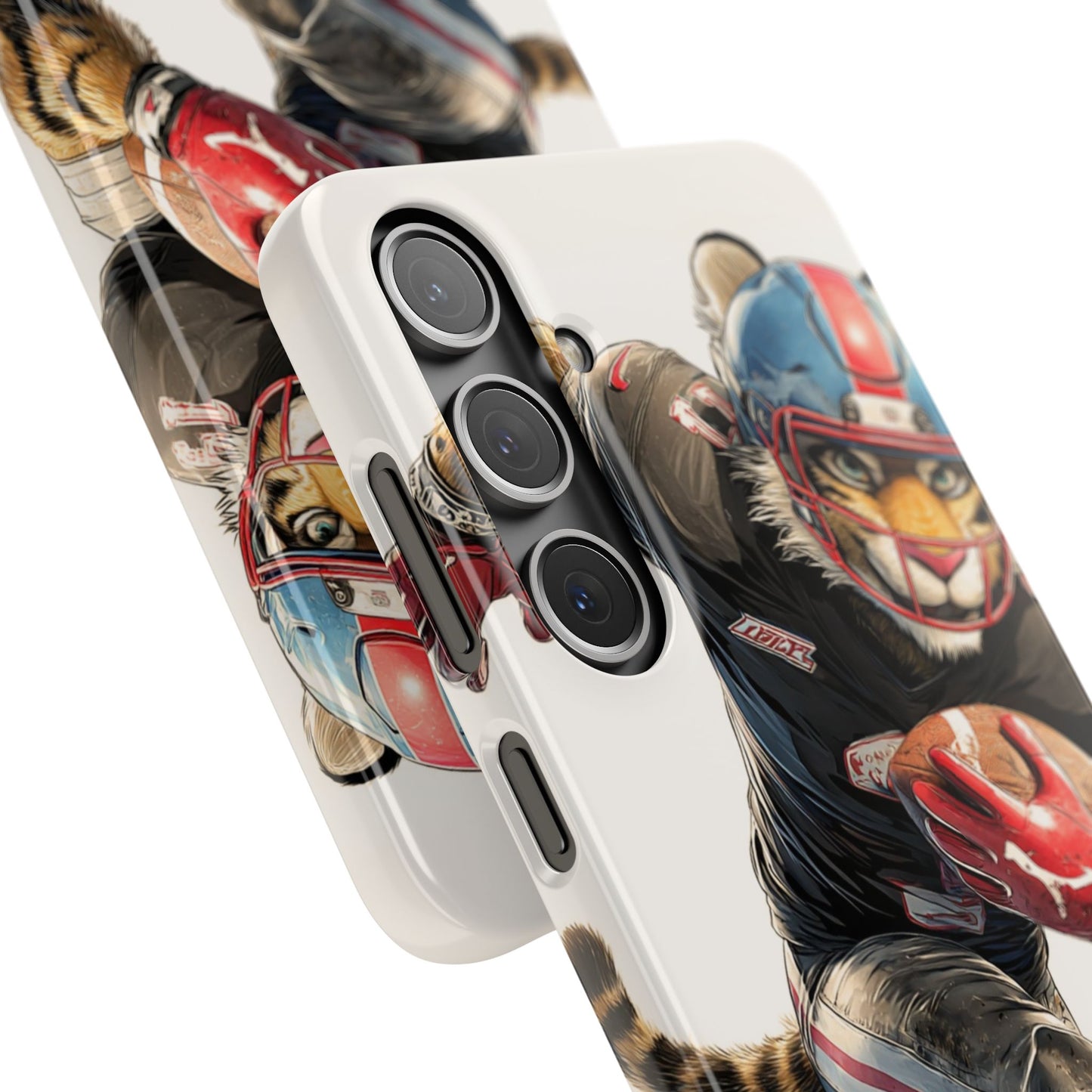 Sporty Animal Snap Cases for Phone, Unique Art, Gift for Sports Lovers, Fun Design for Gamers, iPhone Accessories