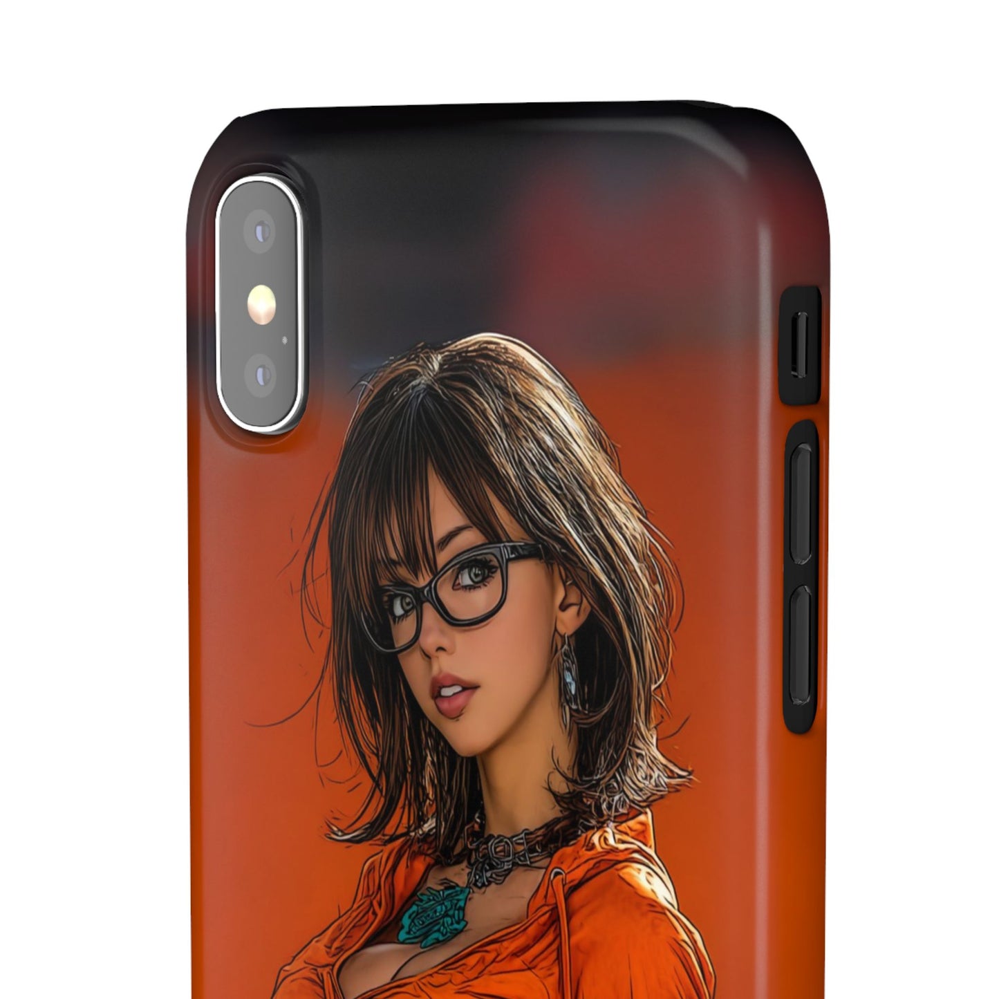 Velma Dinkley Cleveland Browns Fan Snap Cases, Phone Cover, Cartoon Style Art, Custom Case, Protective Shell