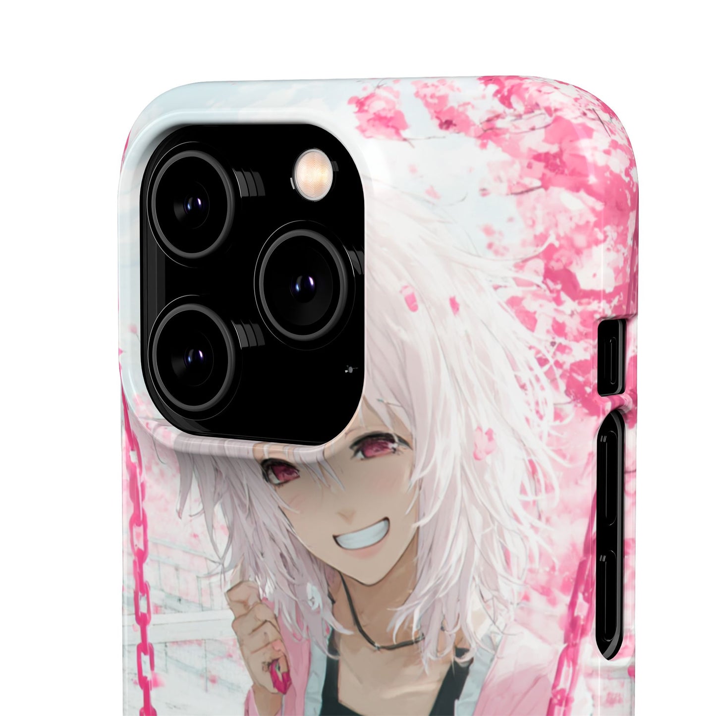 Anime Character Snap Cases for Phone, Cute Aesthetic Phone Cover, Gifts for Otaku, Floral Design, Unique Phone Cases