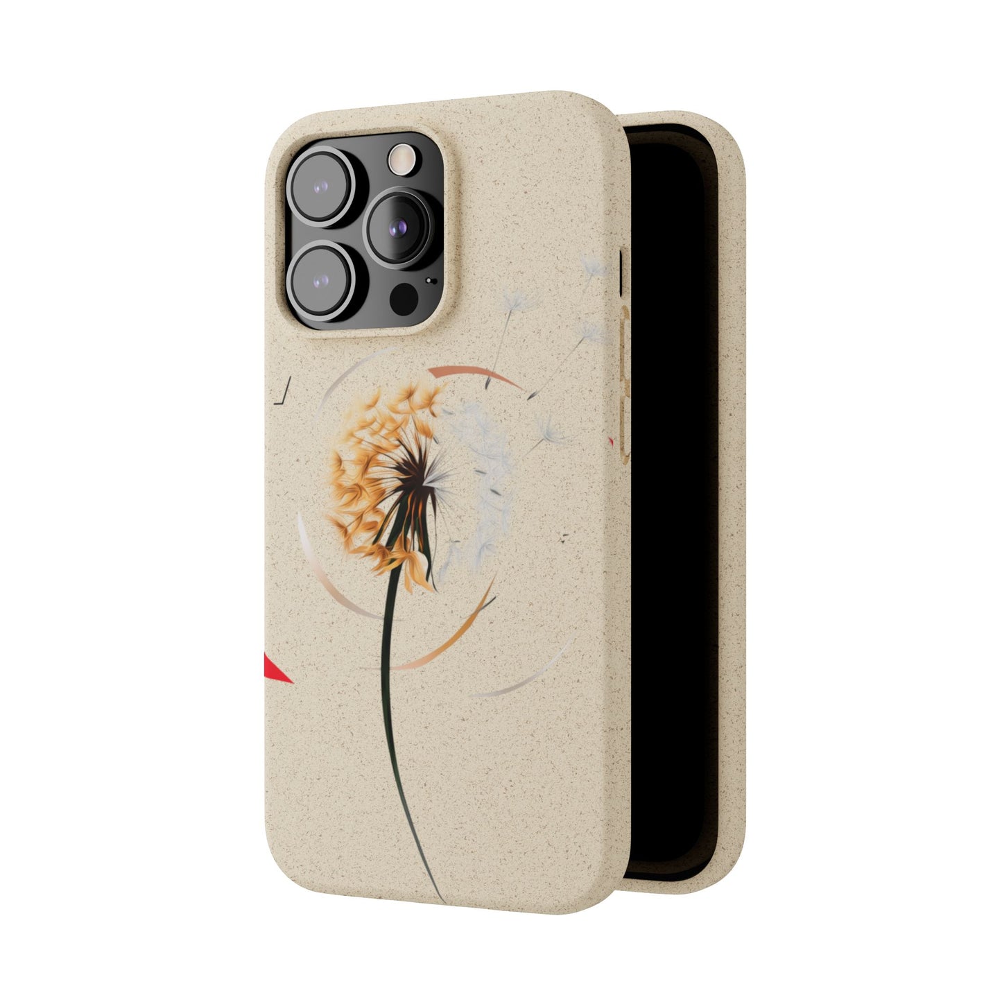 Plastic Free Eco-Friendly Phone Cases with Floral Design Sustainable Gift for Iphone and Samsungs