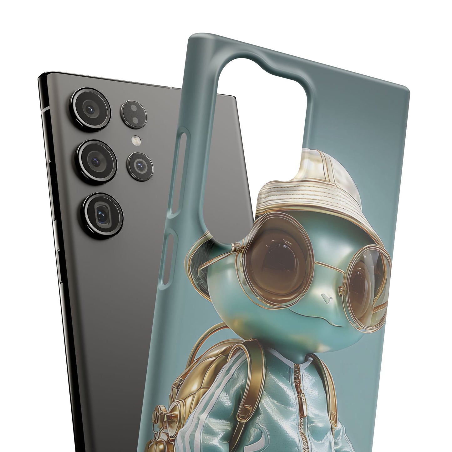 Trendy Character Snap Case for Phone, Cute Phone Cover, Gift for Kids, Cartoon Style Gadget Accessory, Fun Phone Protection