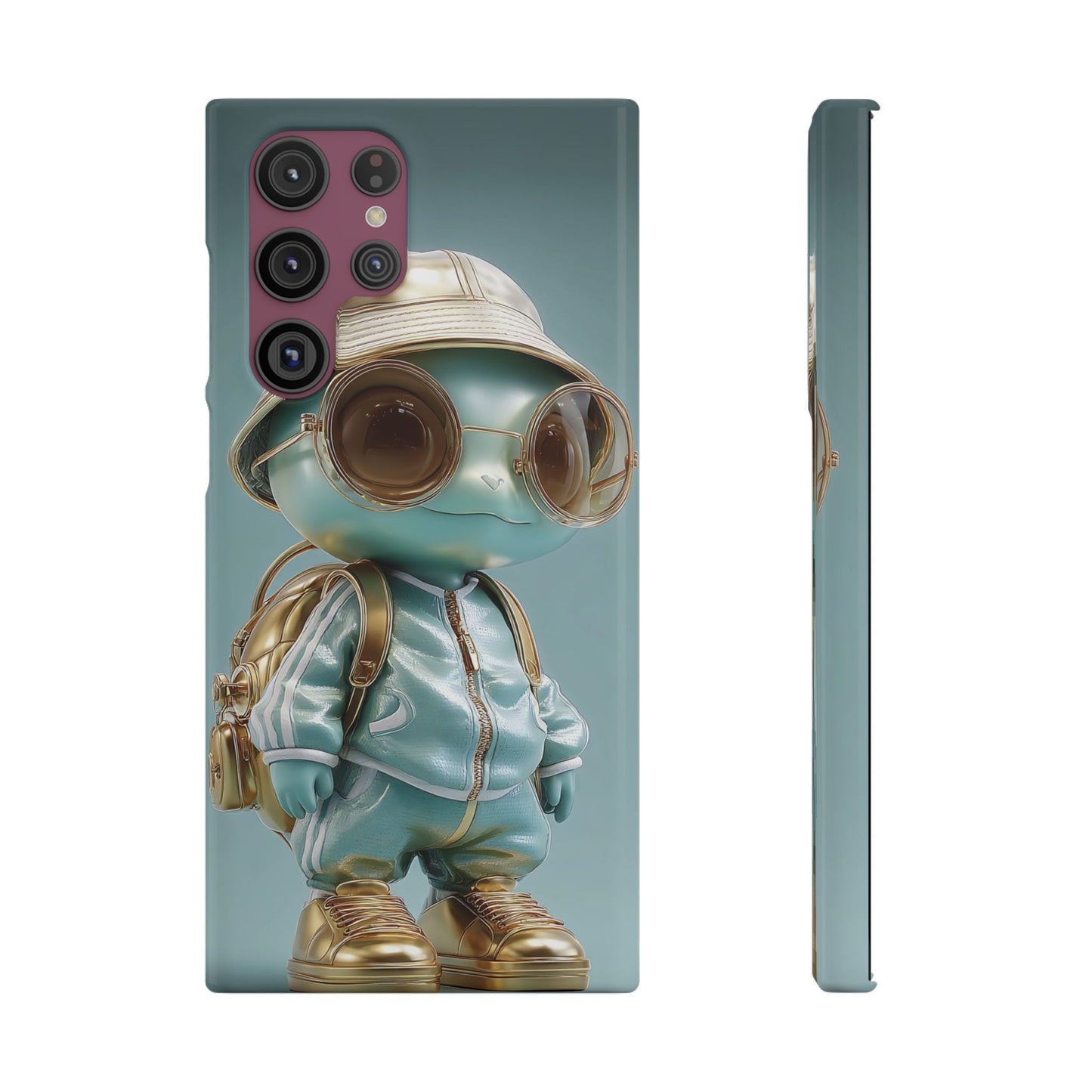 Trendy Character Snap Case for Phone, Cute Phone Cover, Gift for Kids, Cartoon Style Gadget Accessory, Fun Phone Protection