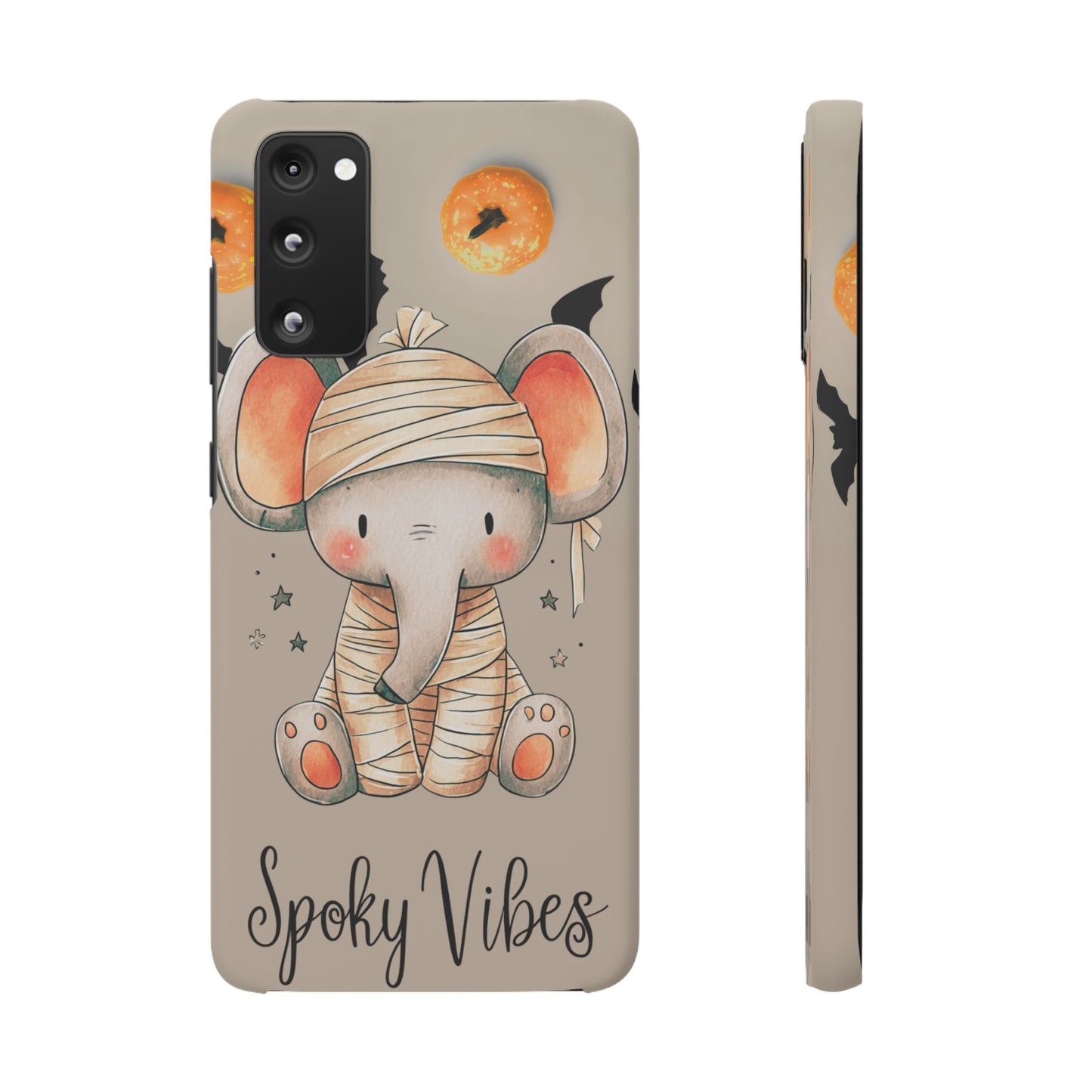 Halloween Vibe Elephant Snap Case for iPhone and Samsung