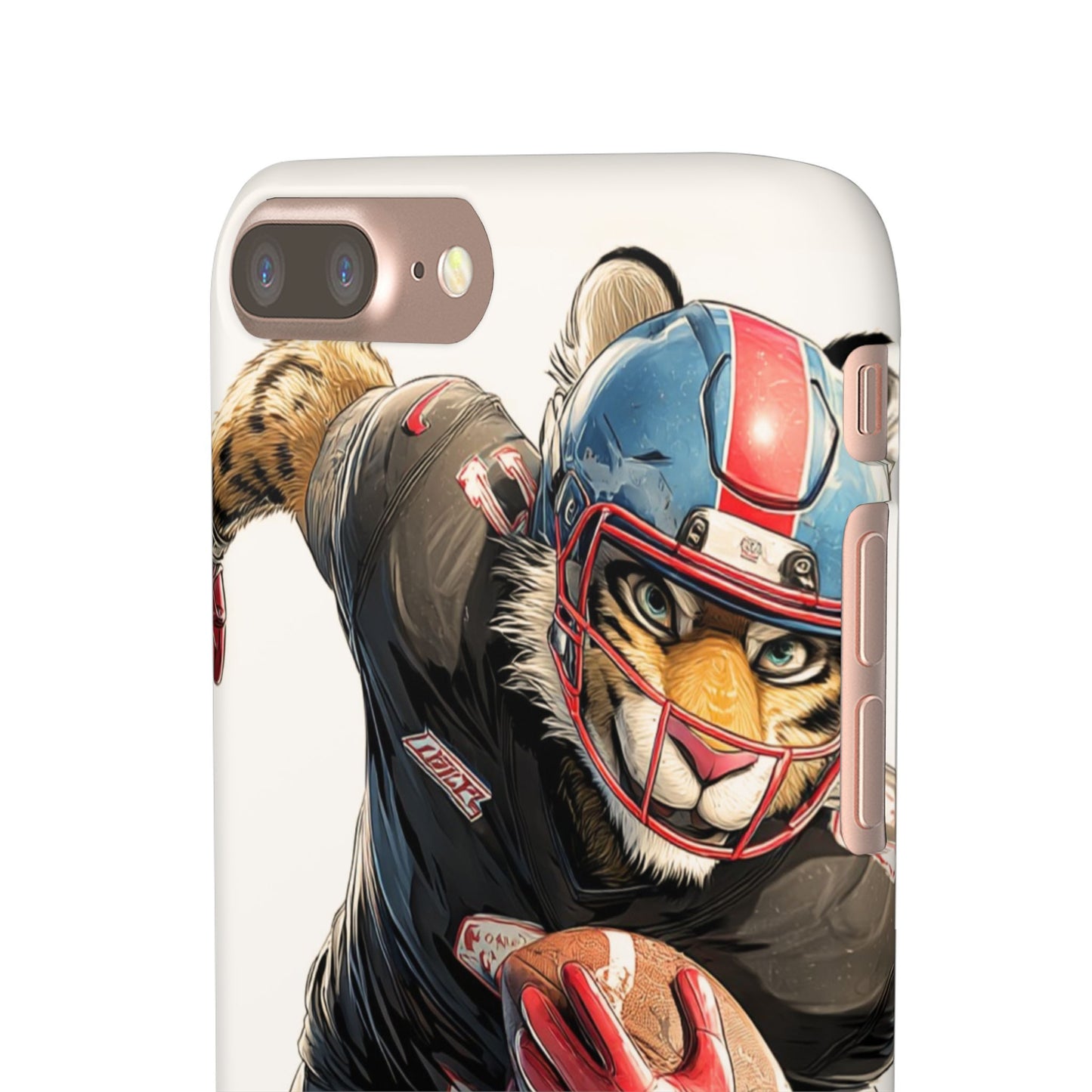 Sporty Animal Snap Cases for Phone, Unique Art, Gift for Sports Lovers, Fun Design for Gamers, iPhone Accessories