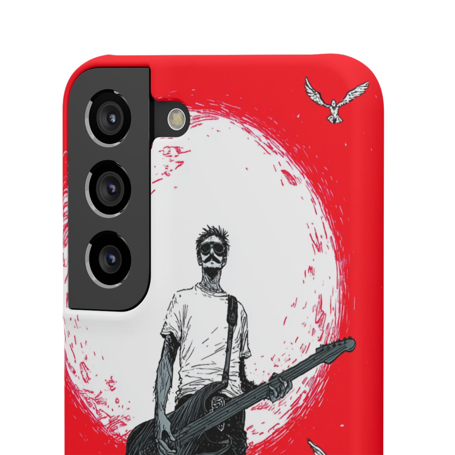 Rock & Roll Snap Cases - Music Lover's Phone Protection, Edgy Art, Gift for Guitarists, Cool Accessory for Teens