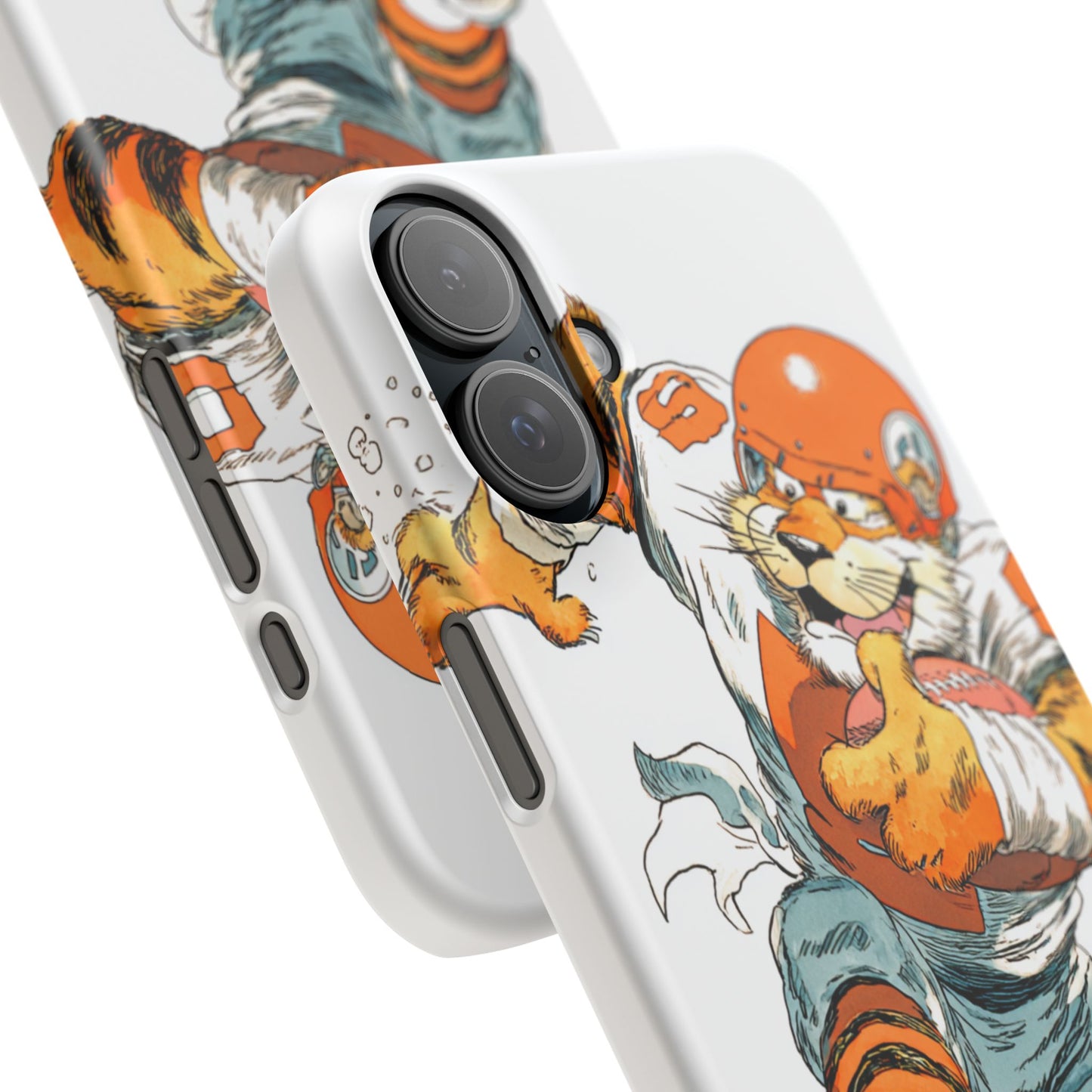 Cincinnati Bengals Snap Cases, Football Fans Phone Case, Tiger Cartoon Art Design, Football Lover Gift, Protective Phone Cover