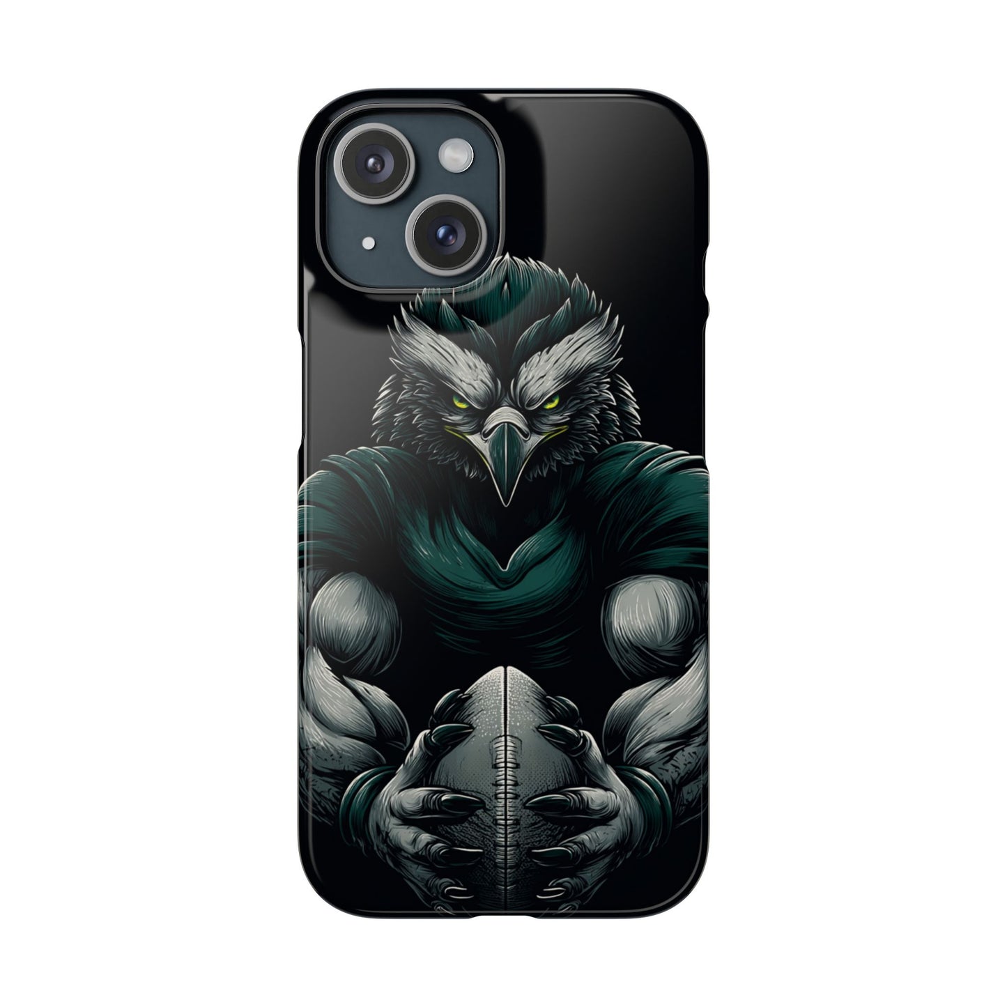 Philadelphia Eagles Art Snap Case, NFL Phone Cover, Sports Fan Gift, Football Team Accessories, Protective Cell Phone Shell