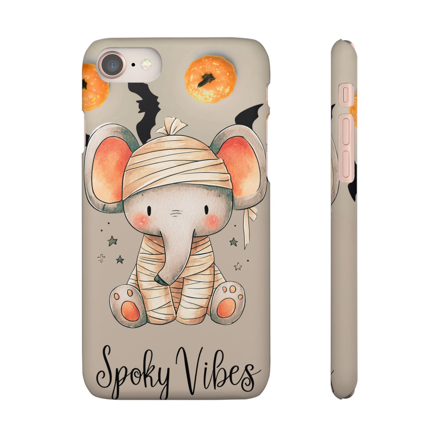 Halloween Vibe Elephant Snap Case for iPhone and Samsung