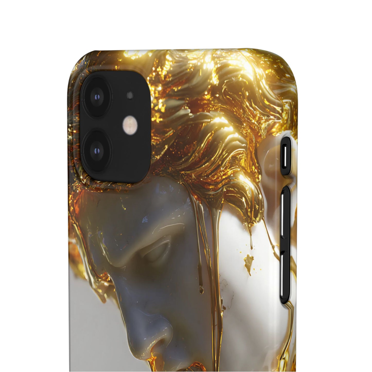 Gold Goddess Art Snap Case, Artistic Phone Cover, Unique Phone Accessory, Gift for Art Lovers, Stylish Protection