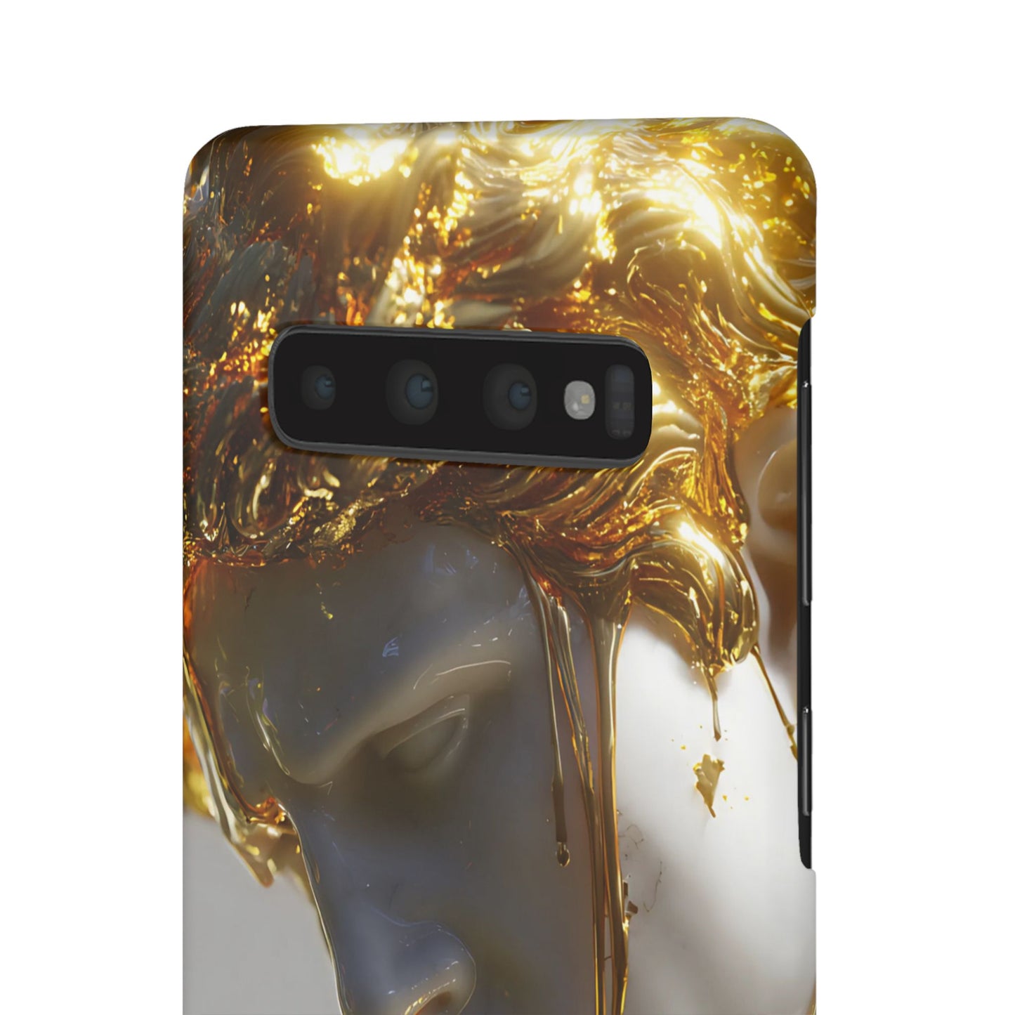 Gold Goddess Art Snap Case, Artistic Phone Cover, Unique Phone Accessory, Gift for Art Lovers, Stylish Protection