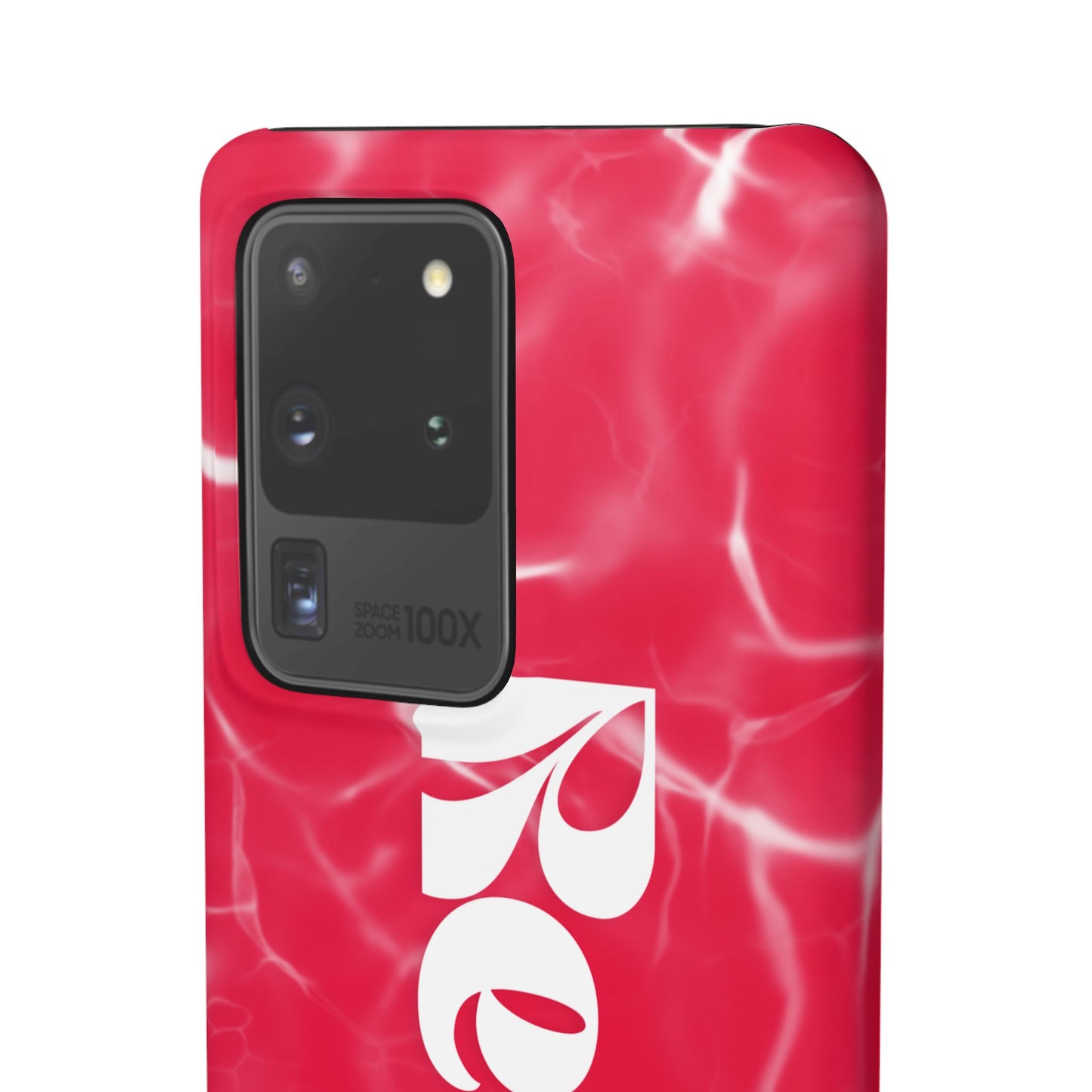 Vibrant Red Snap Case for iPhone, Trendy Phone Cover, Gift for Her, Summer Accessory, Stylish Tech Protection