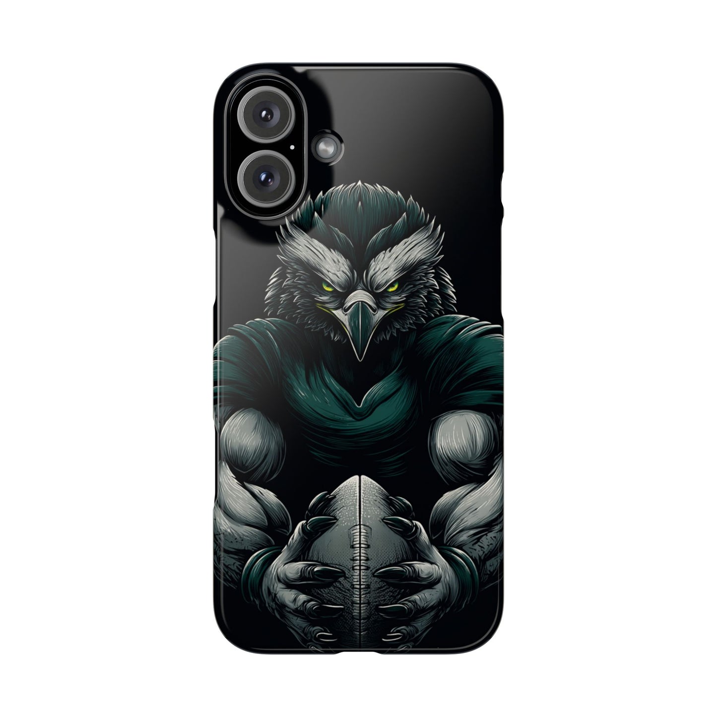 Philadelphia Eagles Art Snap Case, NFL Phone Cover, Sports Fan Gift, Football Team Accessories, Protective Cell Phone Shell
