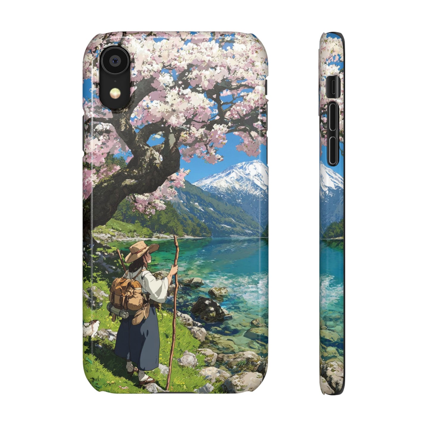 Nature-Inspired Snap Cases for Phone Protection, Floral Phone Covers, Cherry Blossom Aesthetic, Gifts for Nature Lovers, Spring Accessories