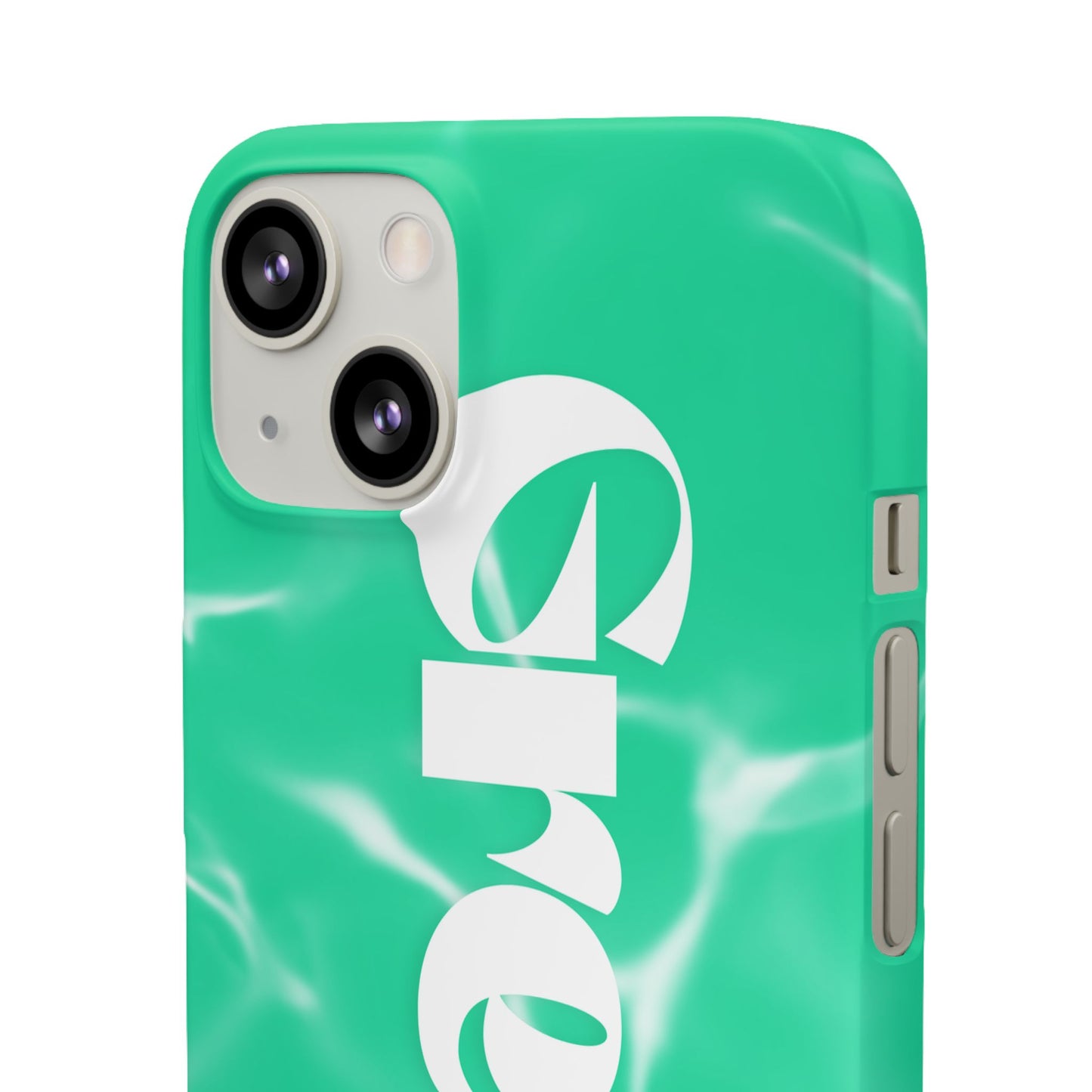 Aqua Pool Vibe Snap Case, Tropical Phone Cover, Summer Accessory, Trendy Gift for Friends, Beach Lover's Essential